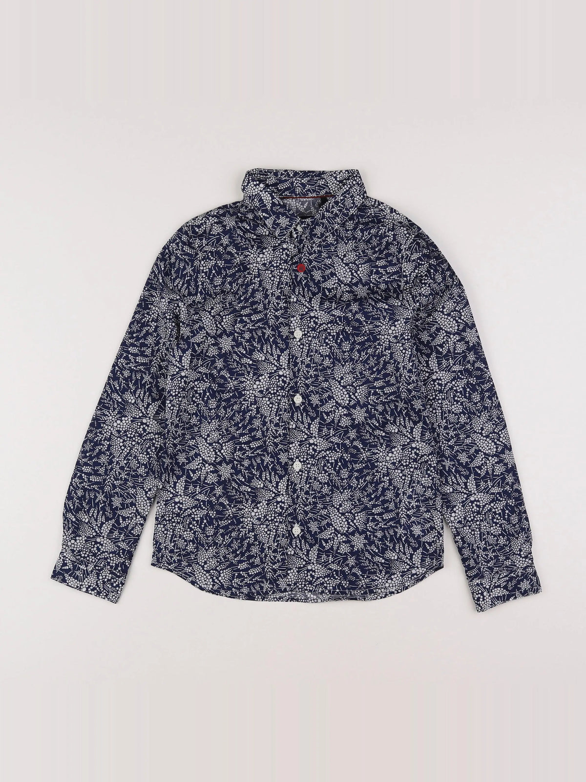 IKKS - chemise bleu - 8 ans