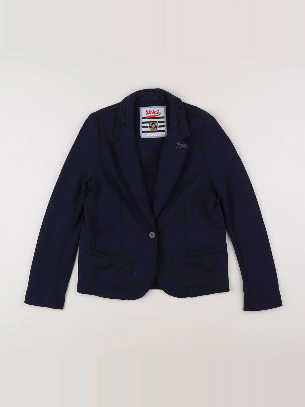 IKKS - veste bleu - 10 ans