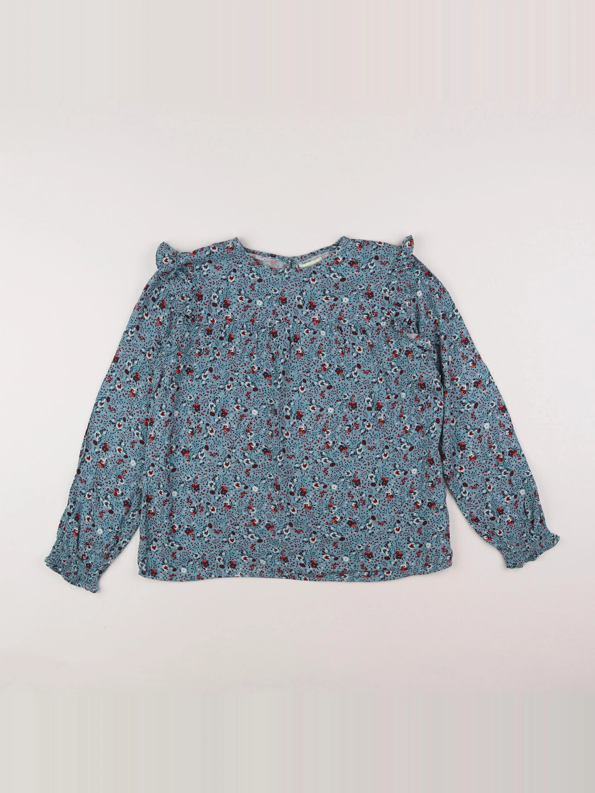 Vertbaudet - blouse bleu - 12 ans