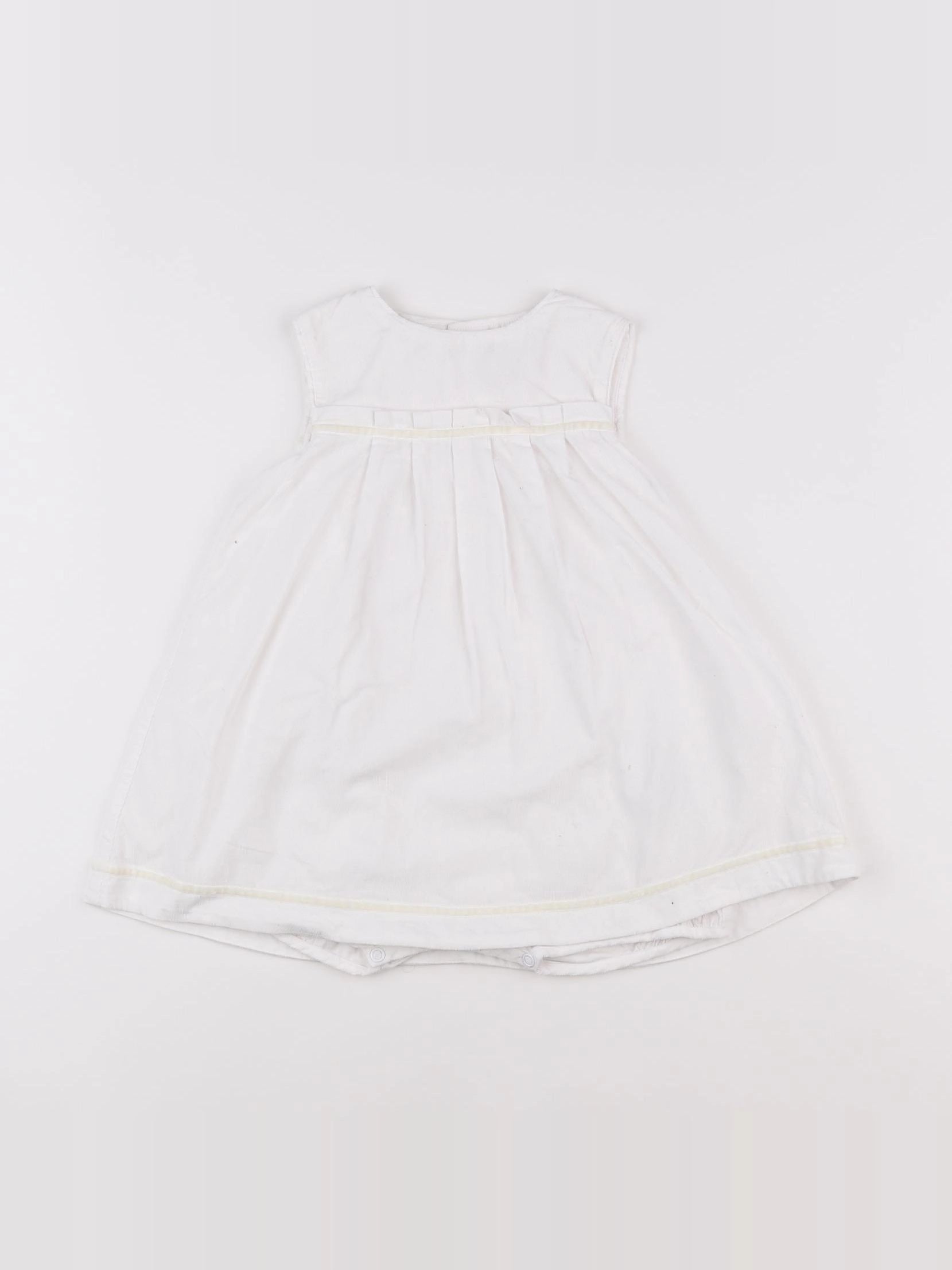 Cyrillus - robe blanc - 2 ans
