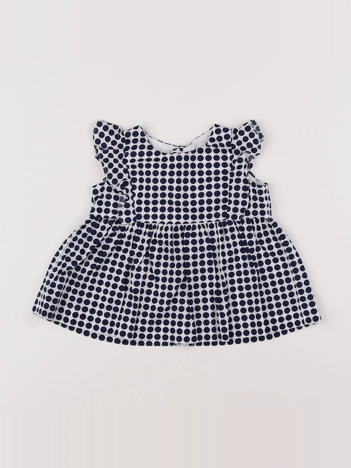 Jacadi - blouse bleu - 12 mois