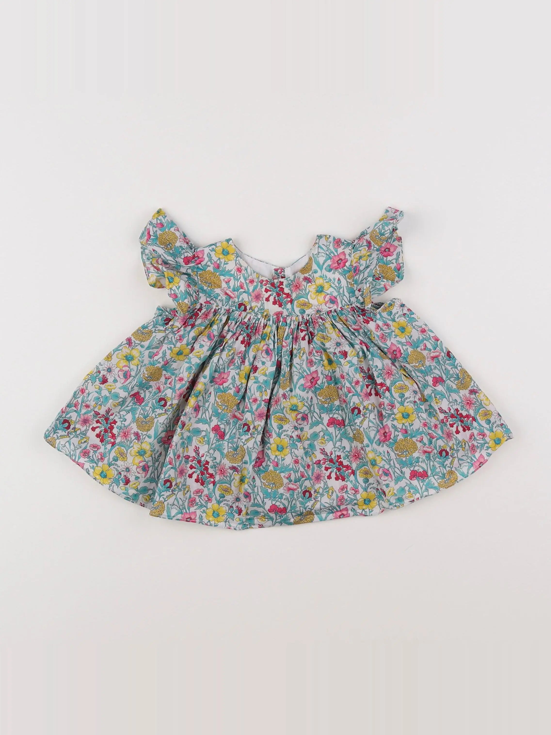 Jacadi - blouse liberty multicolore - 12 mois