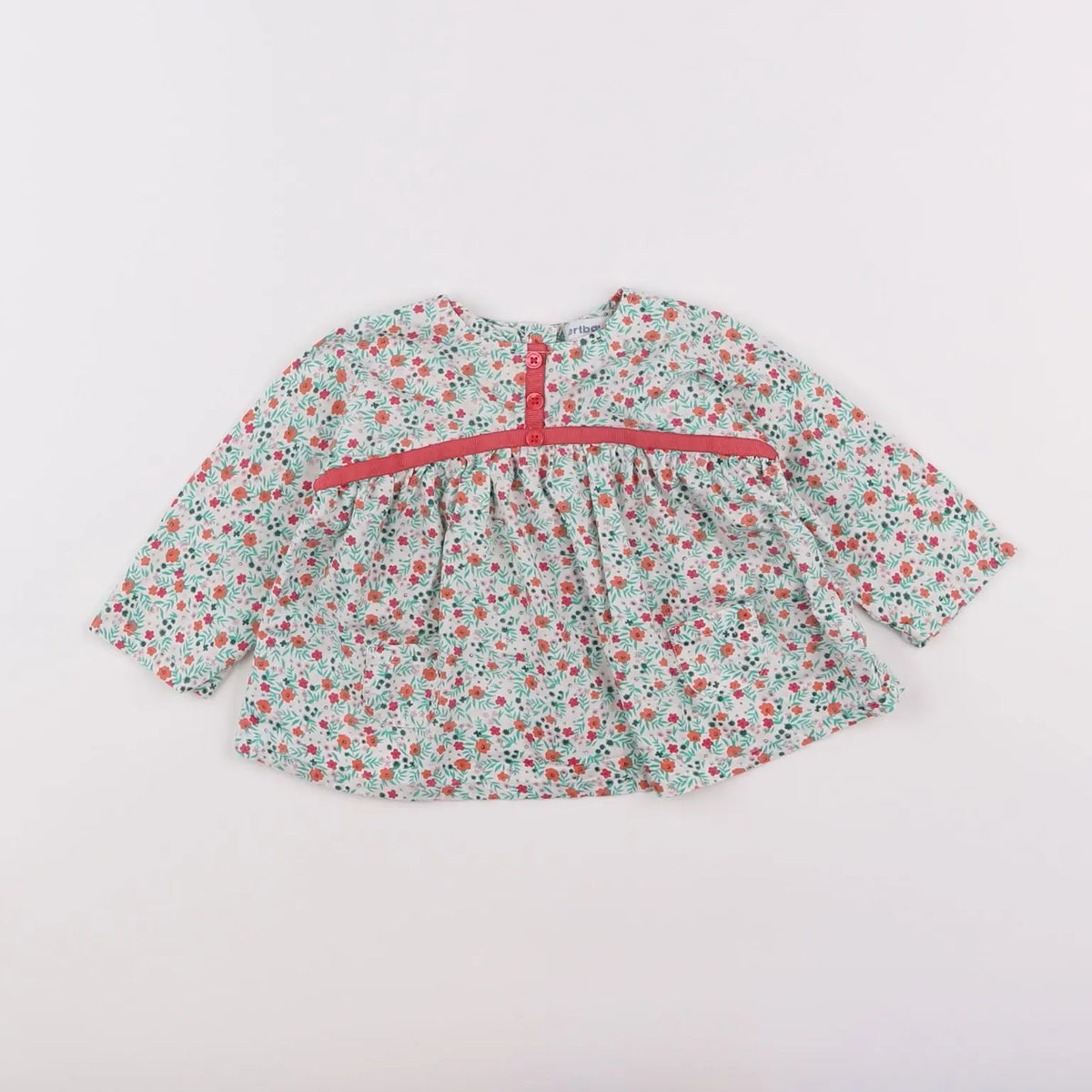 Vertbaudet - blouse multicolore - 3 mois