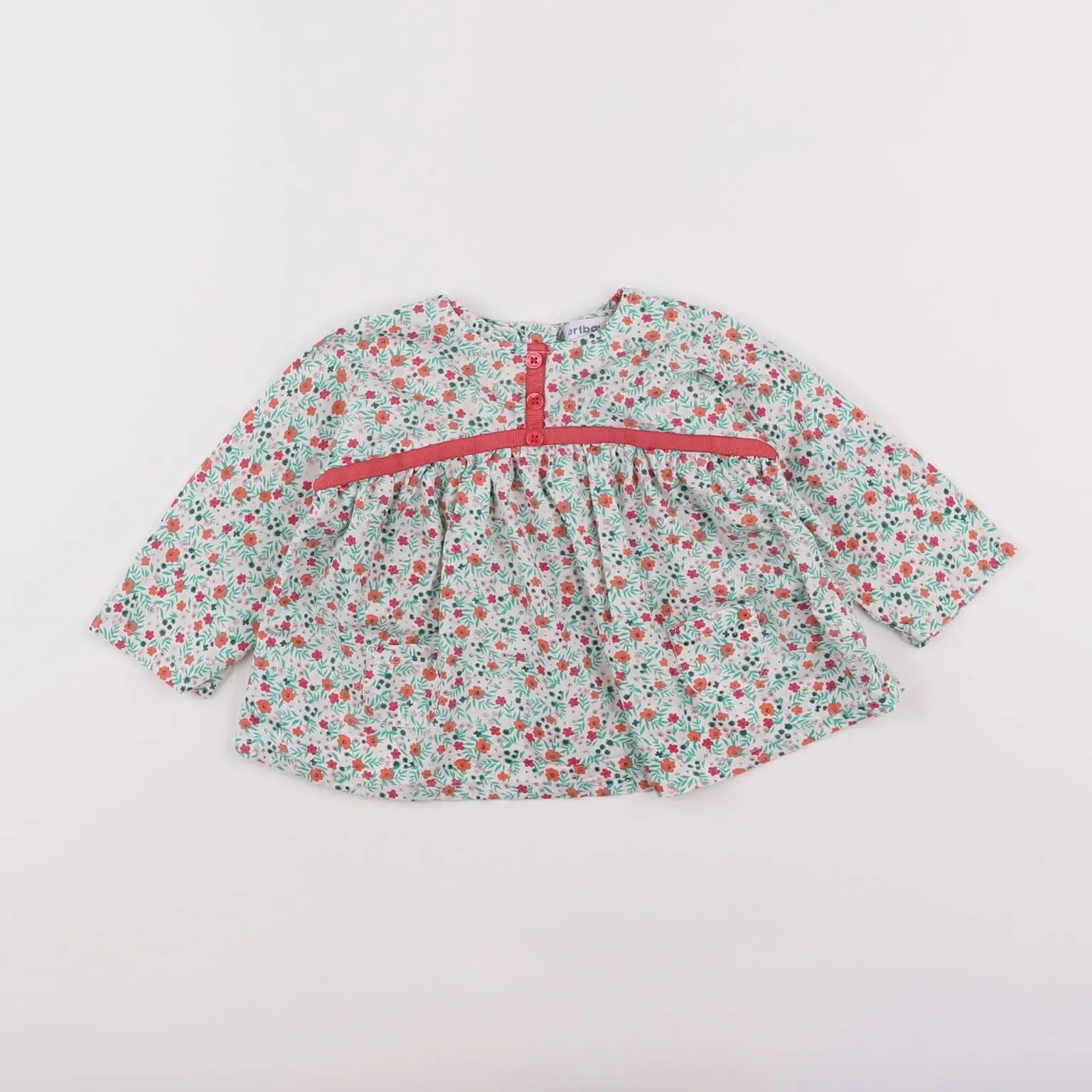 Vertbaudet - blouse multicolore - 3 mois