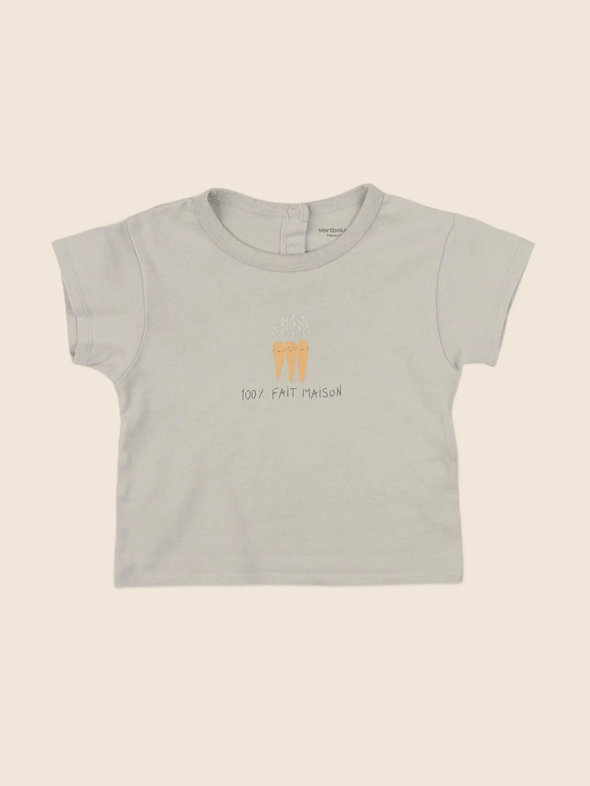 Vertbaudet - tee-shirt vert - 12 mois