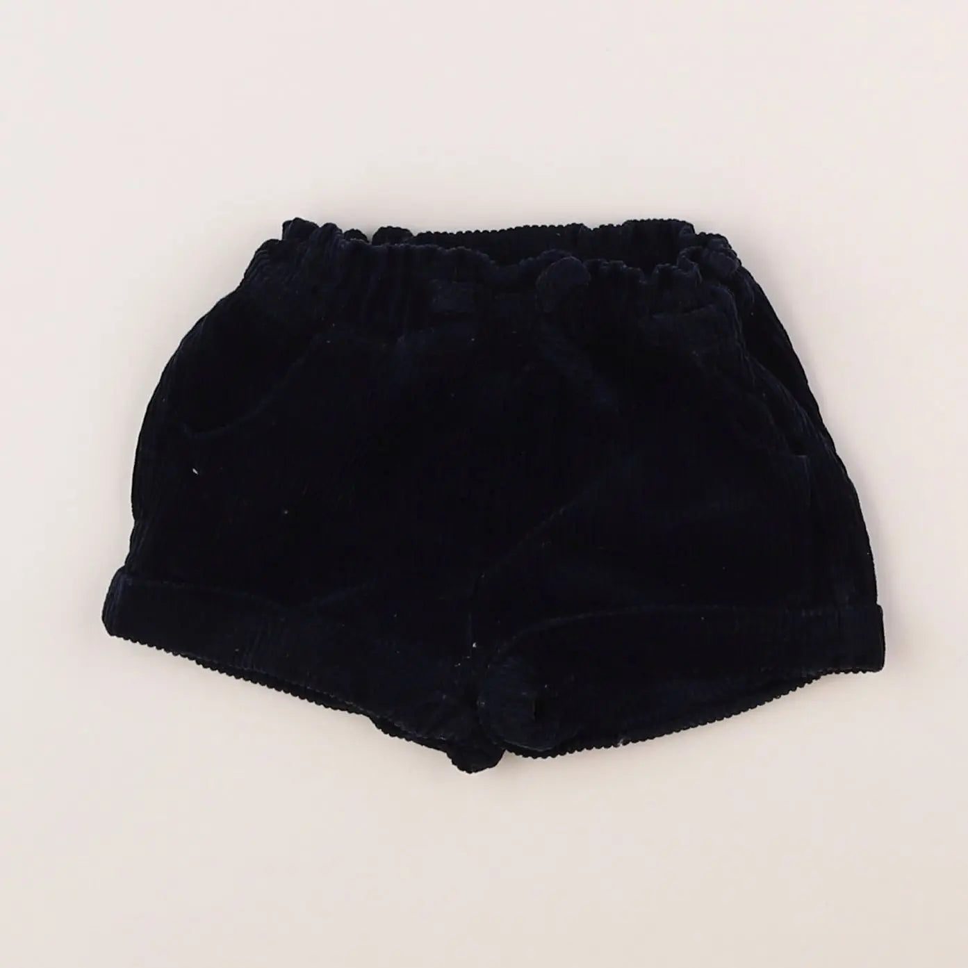 Vertbaudet - short bleu - 6 mois