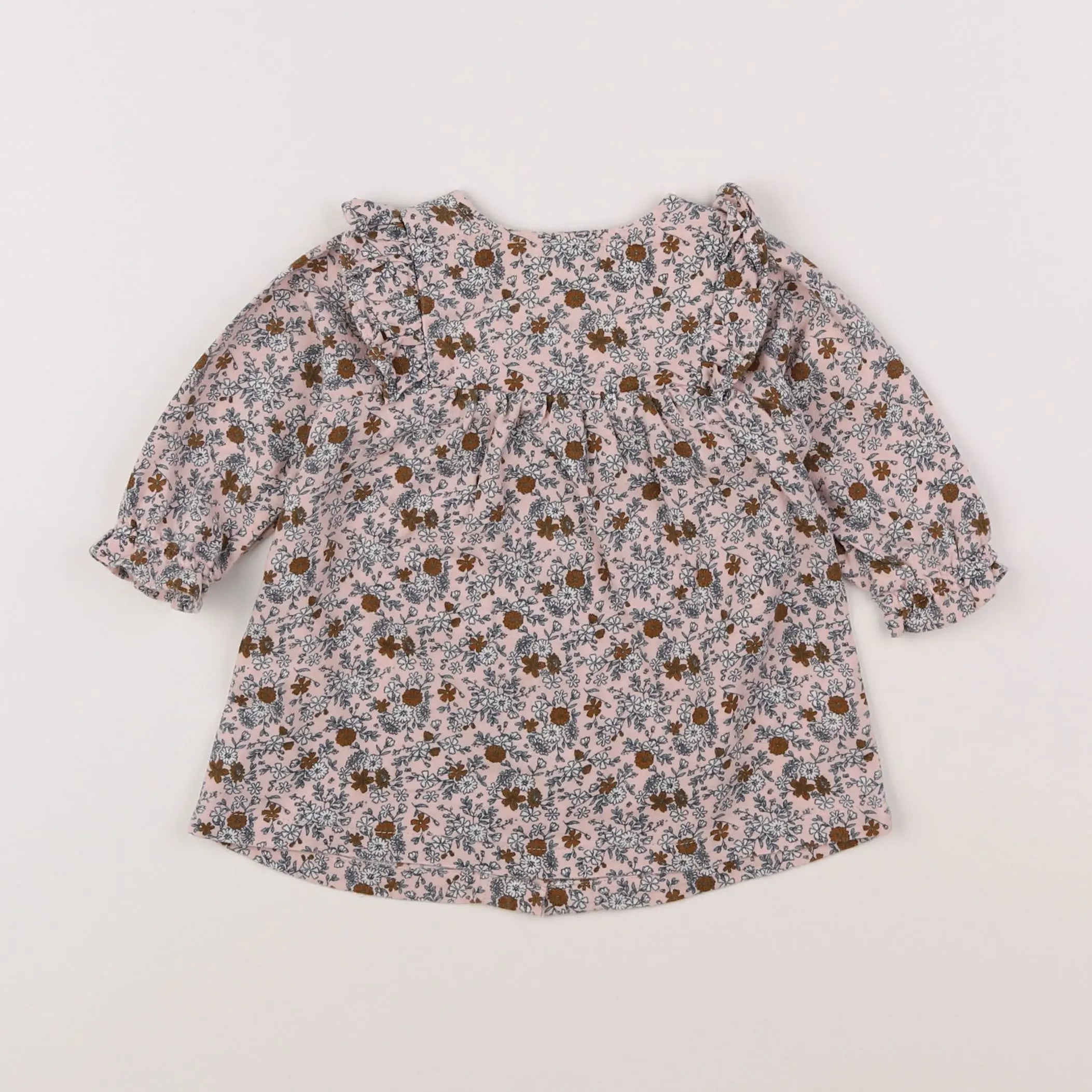 Vertbaudet - robe rose - 3 mois