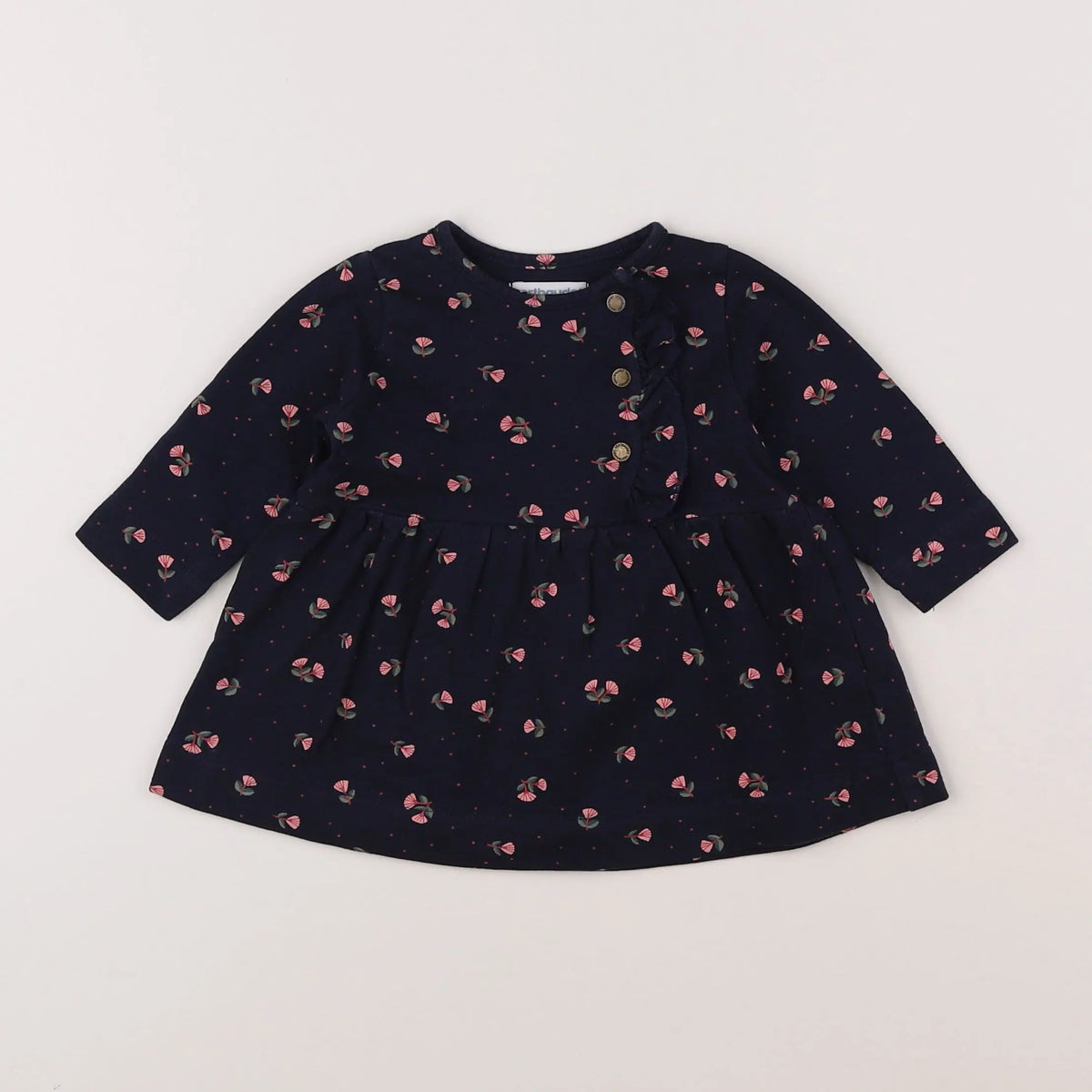 Vertbaudet - robe bleu - 3 mois