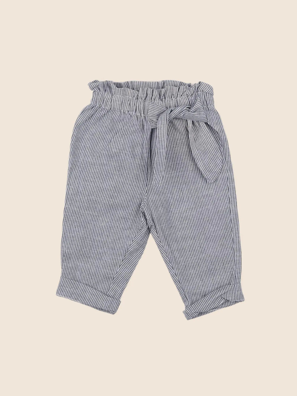 Vertbaudet - pantalon bleu - 3 mois