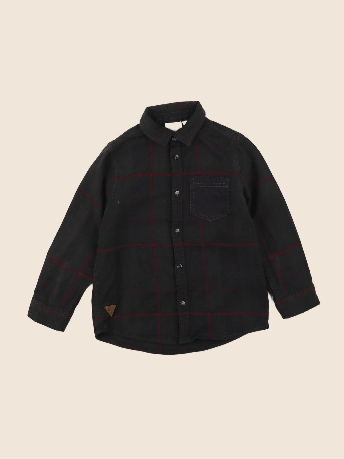 Vertbaudet - chemise vert - 6 ans