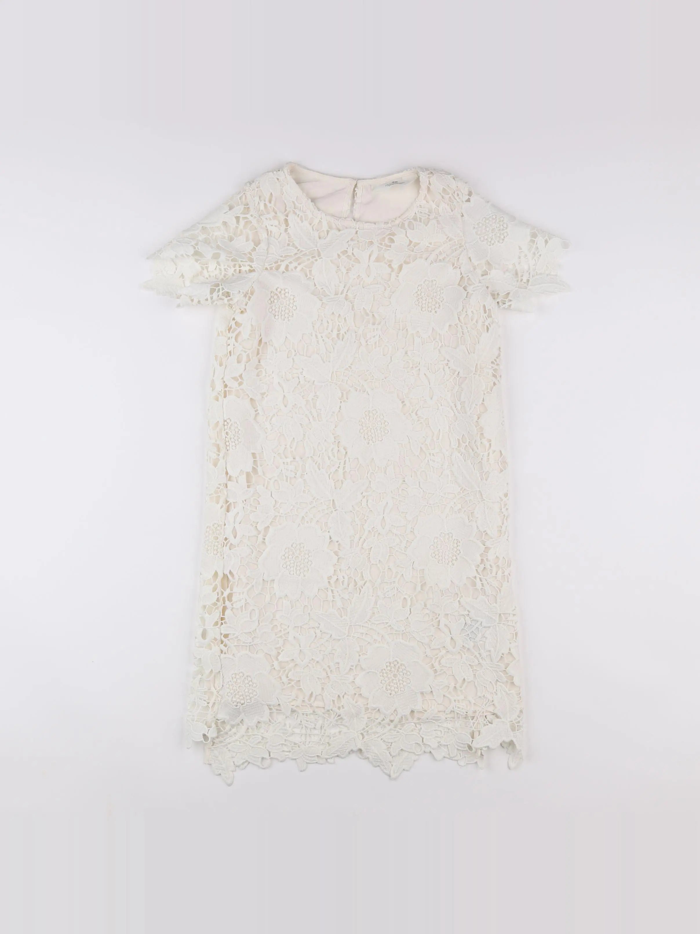 H&M - robe beige - 9/10 ans