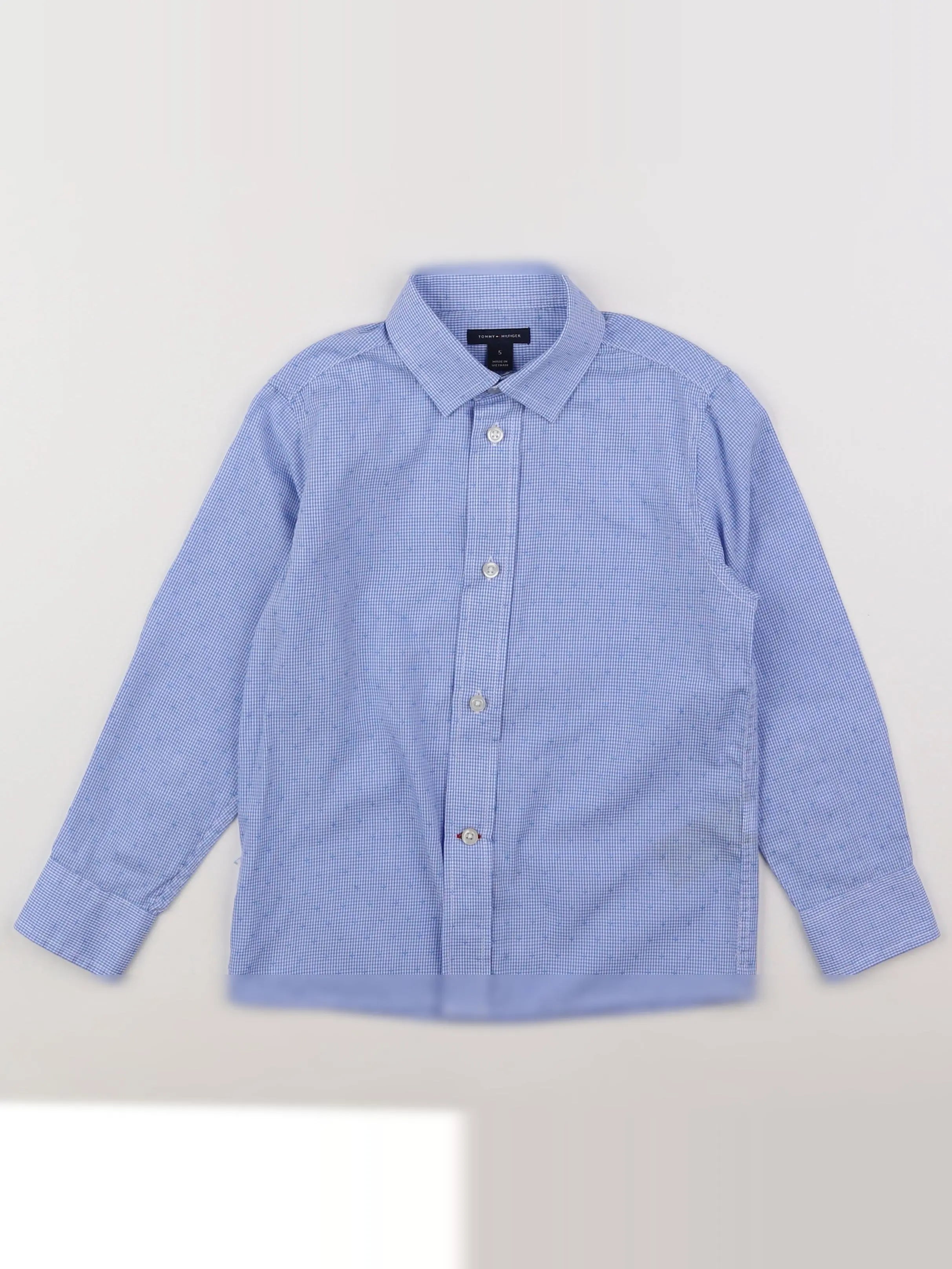 Tommy Hilfiger - chemise bleu - 5 ans