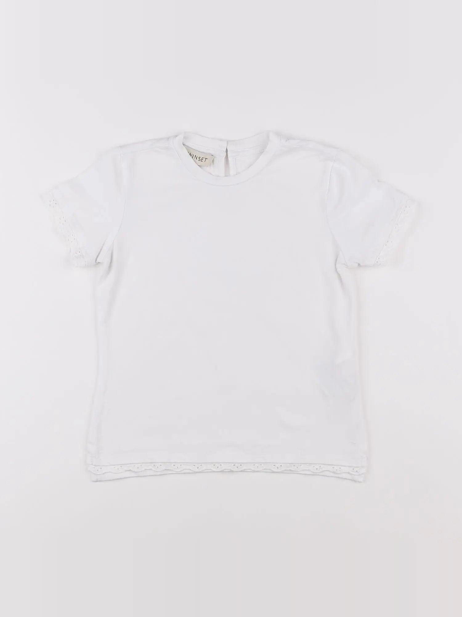 Twinset - tee-shirt blanc - 6 ans