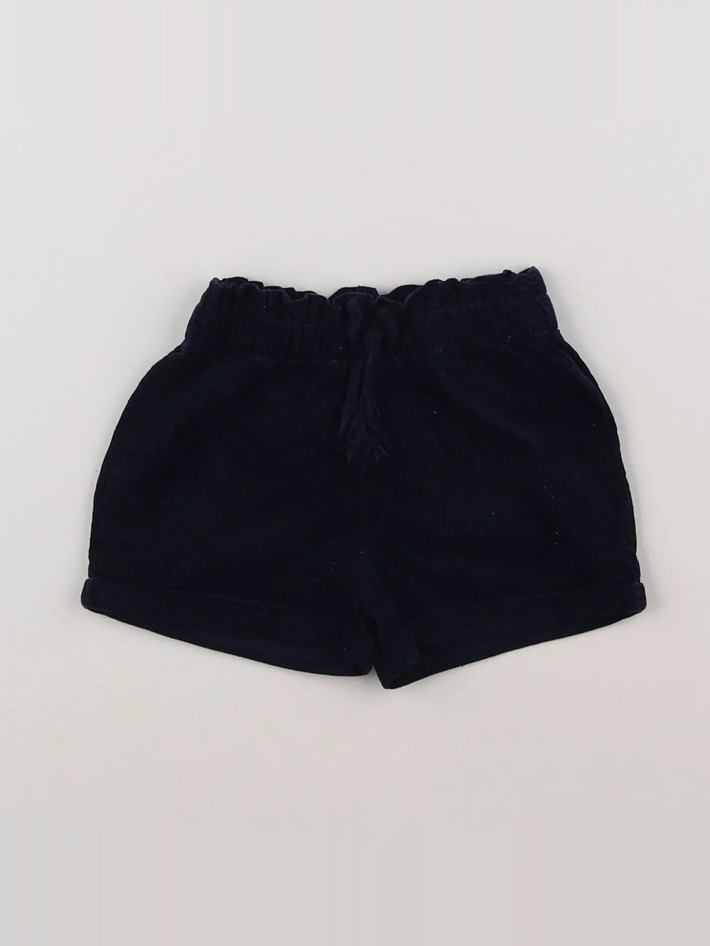 Vertbaudet - short bleu - 3/6 mois
