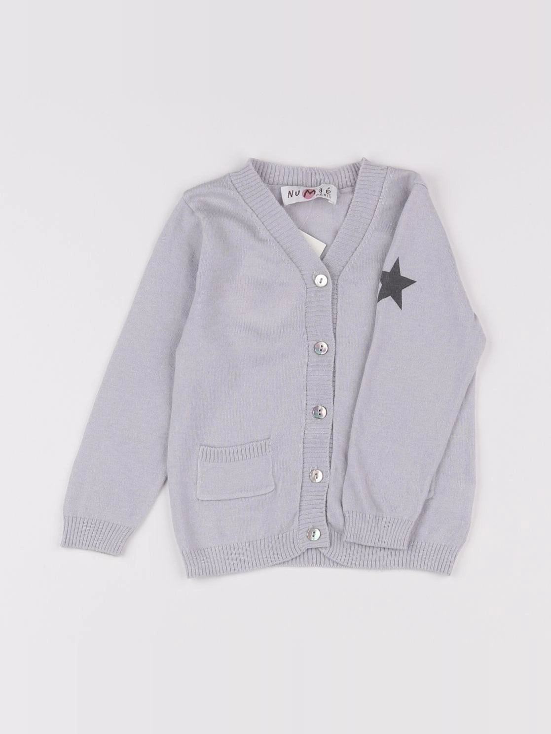 Numae - gilet gris - 3 mois