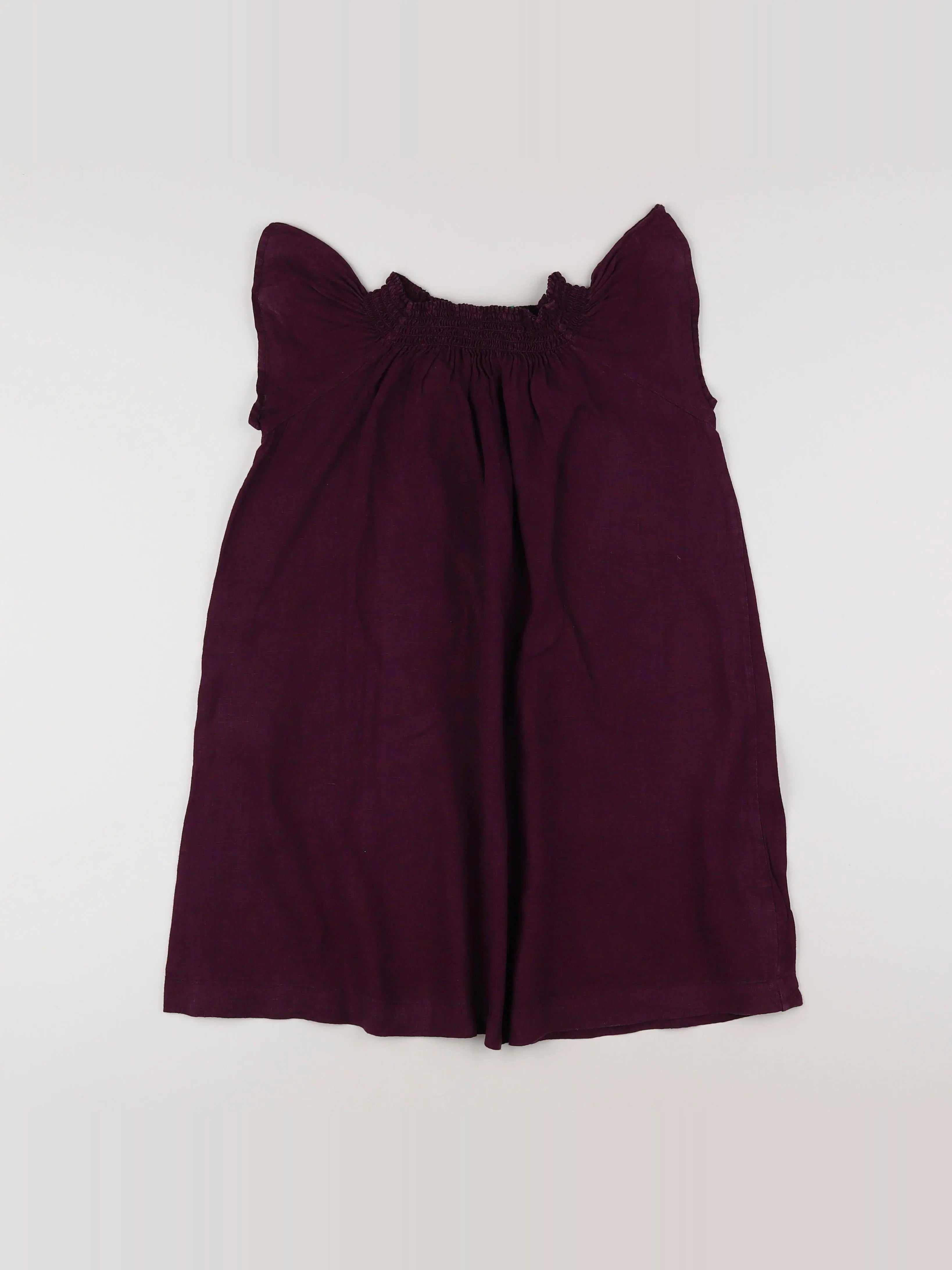 Monoprix - robe violet - 8 ans