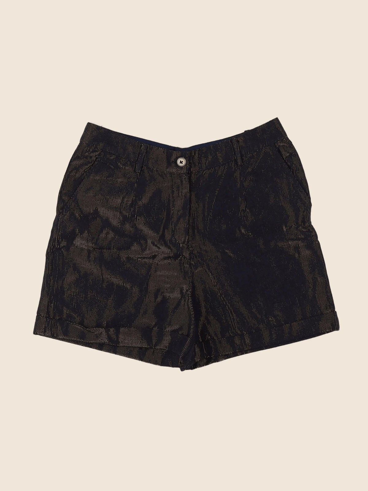 Cyrillus - short bleu, or - 4 ans