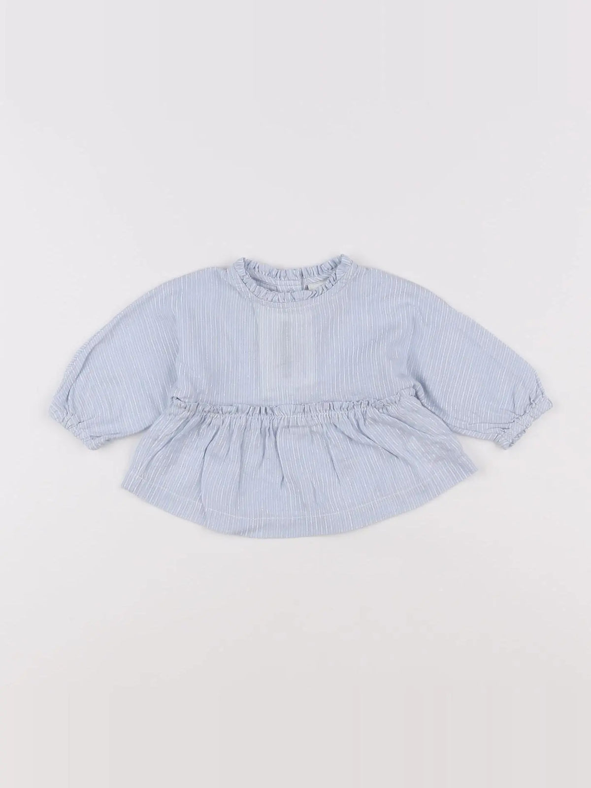 Tape à l'oeil - blouse bleu - 3 mois
