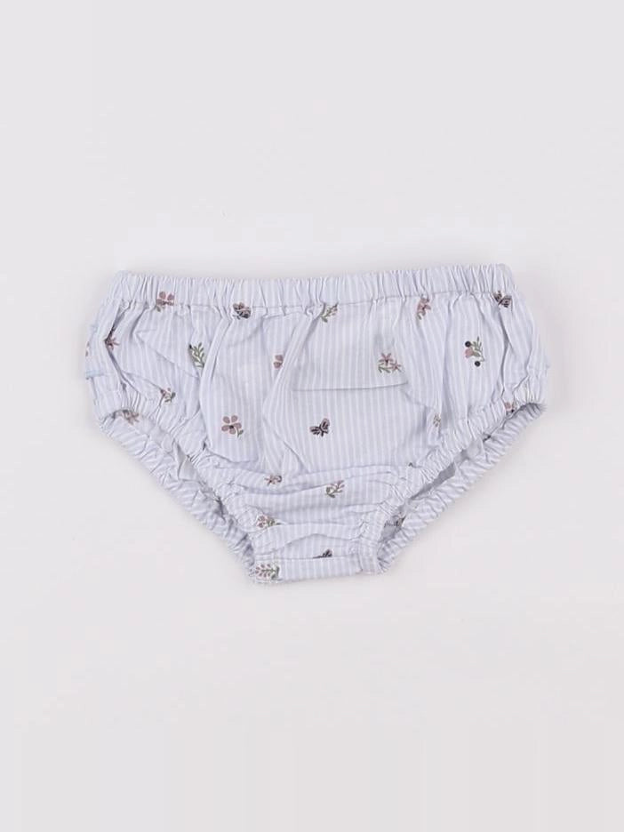 Cadet Rousselle - bloomer bleu - 3 mois