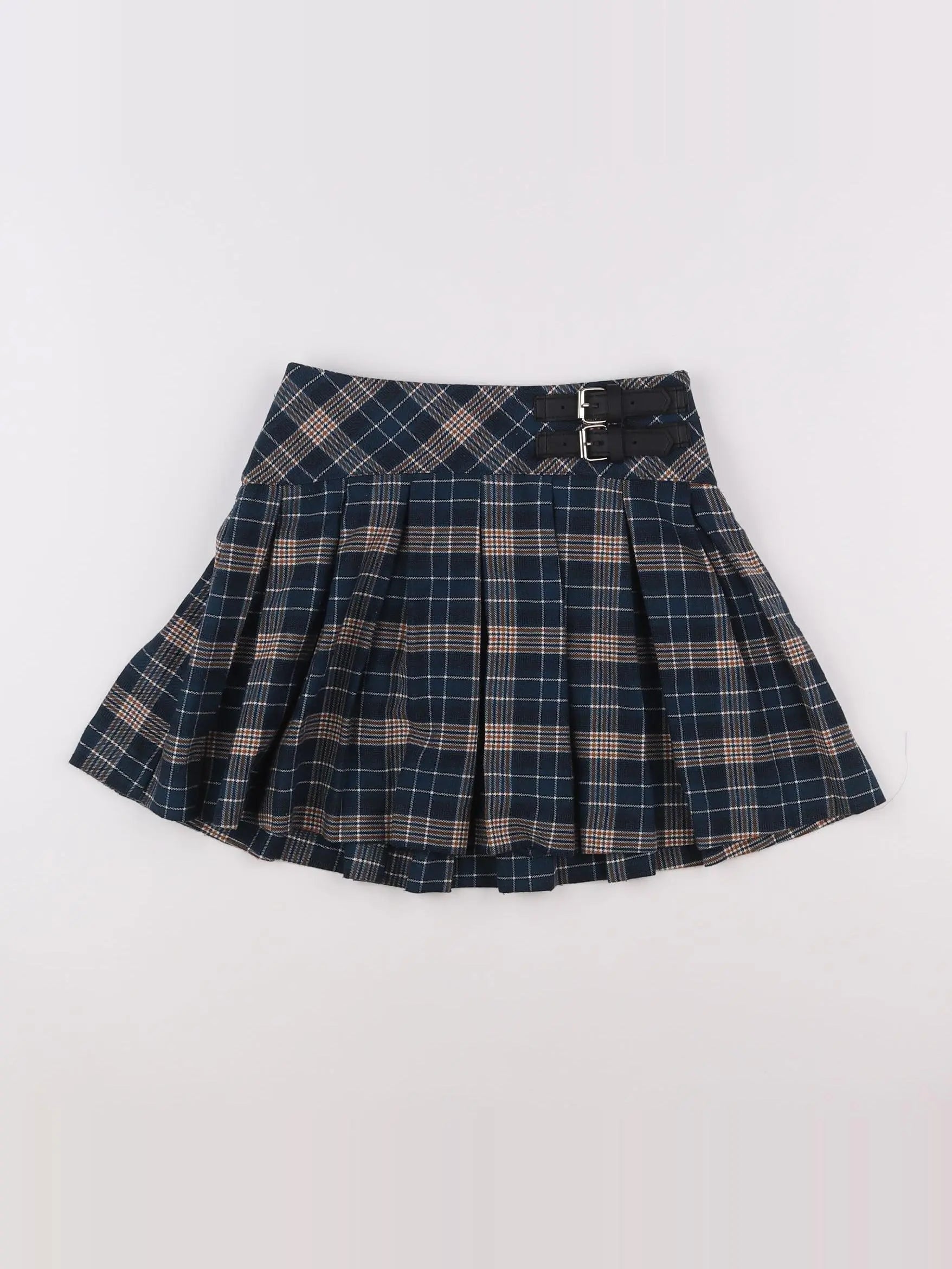 Zara - jupe bleu, marron - 10 ans
