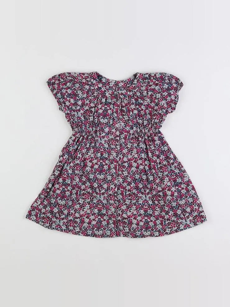 Boutchou - robe multicolore - 12 mois