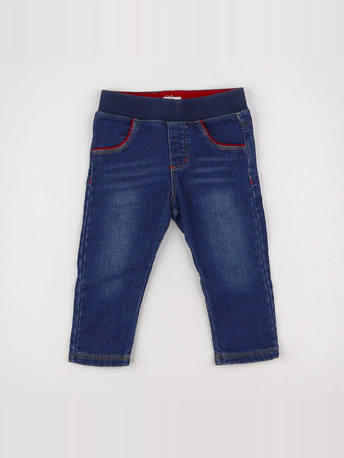 Absorba - jegging bleu, rouge - 12 mois
