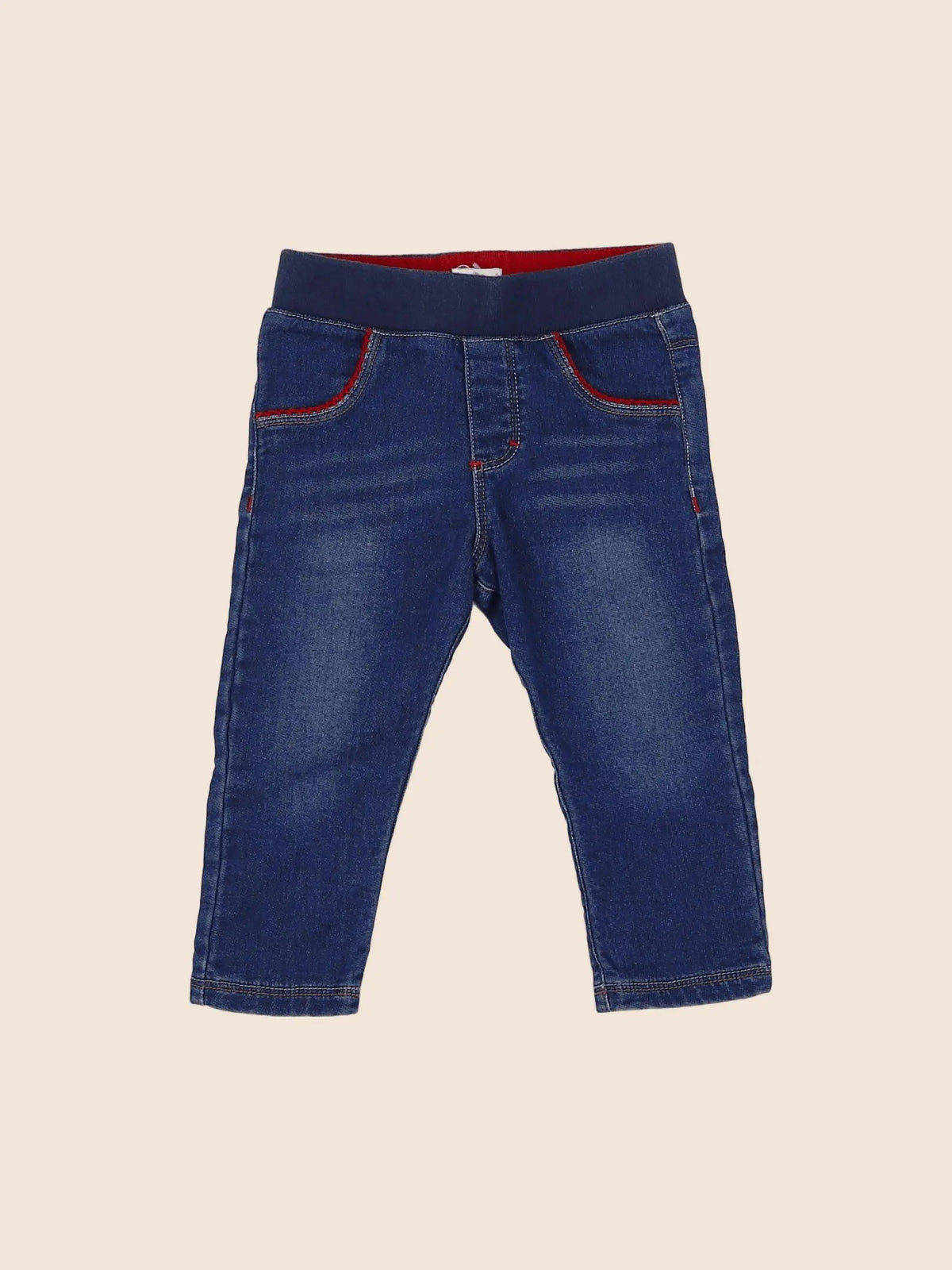 Absorba - jegging bleu, rouge - 12 mois