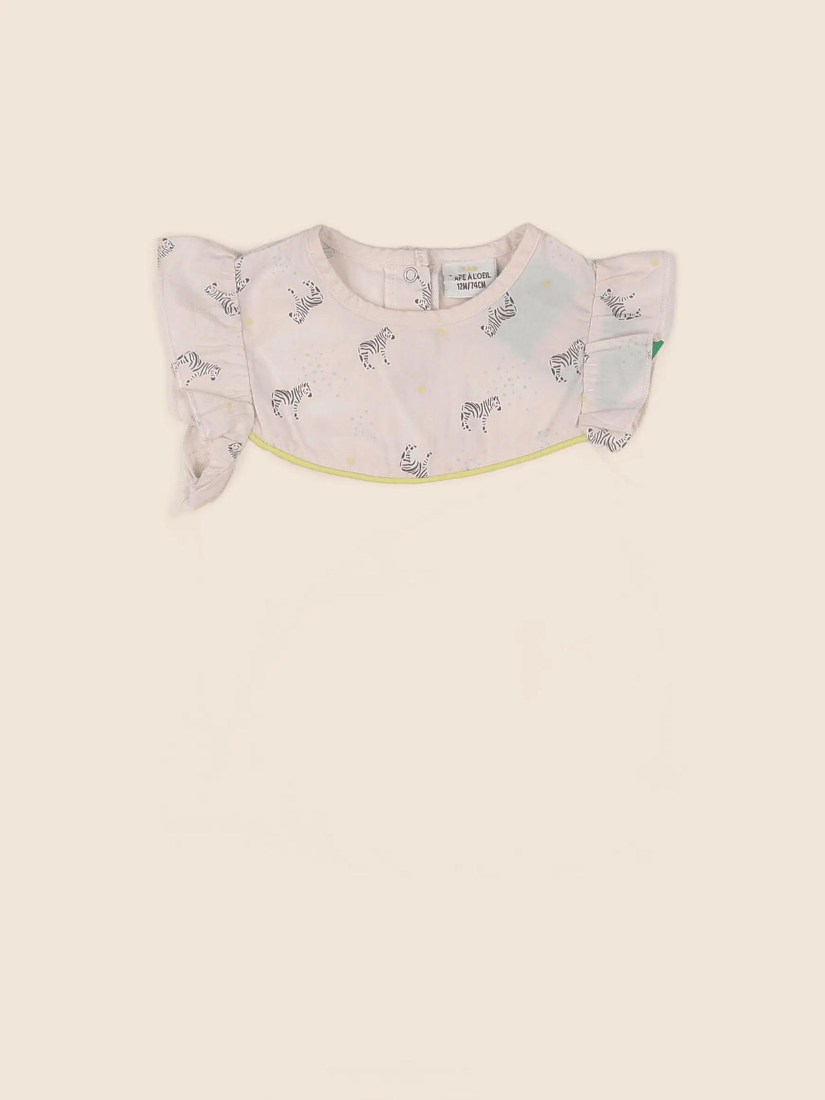 Tape à l'oeil - tee-shirt beige - 12 mois