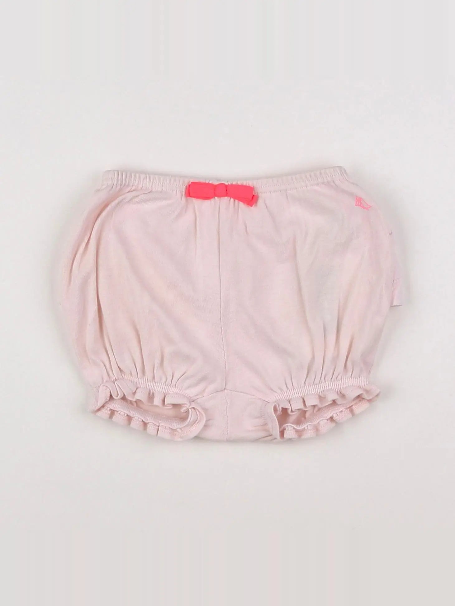 Petit Bateau - bloomer rose - 12 mois