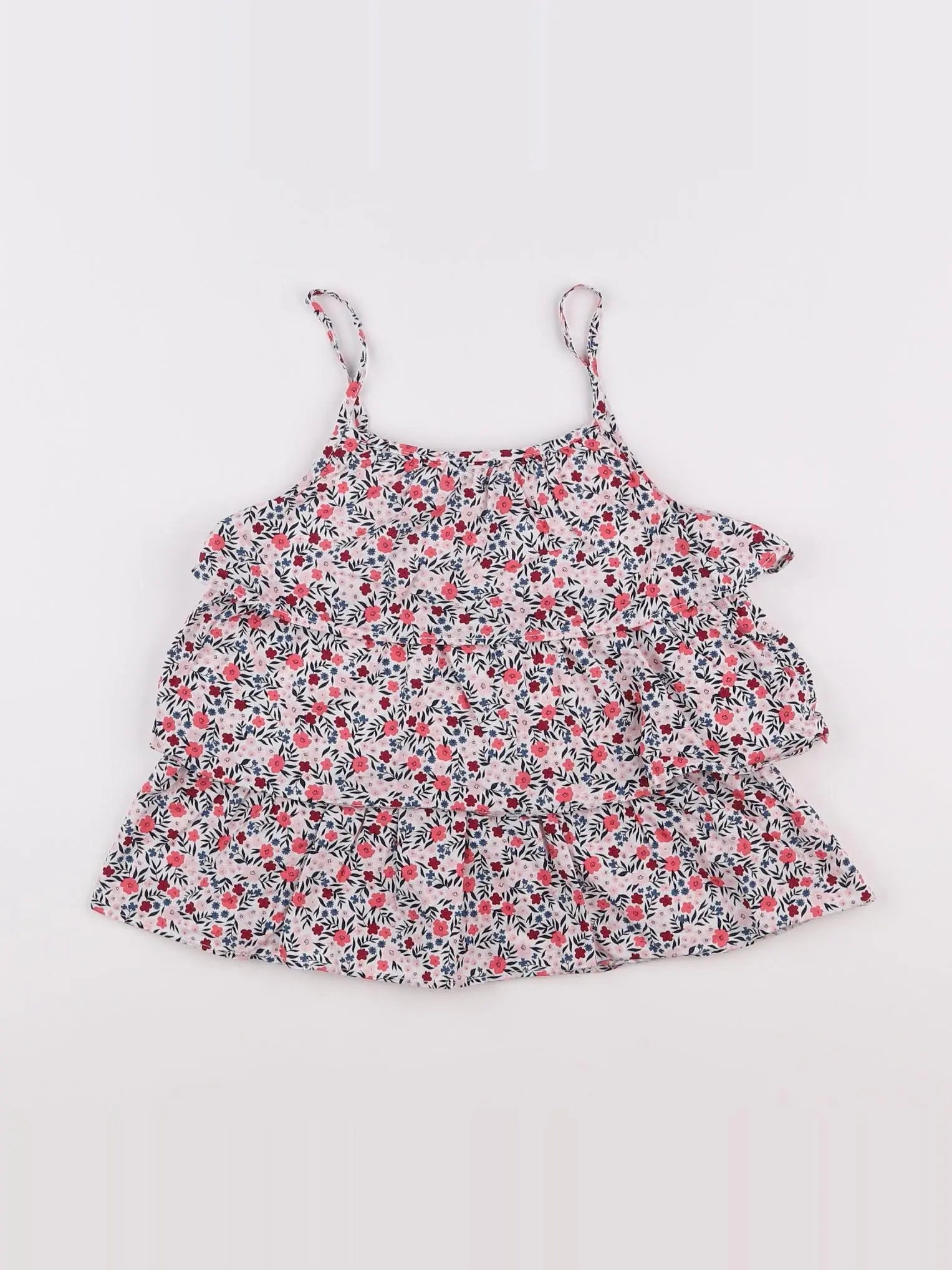 Vertbaudet - blouse multicolore - 8 ans