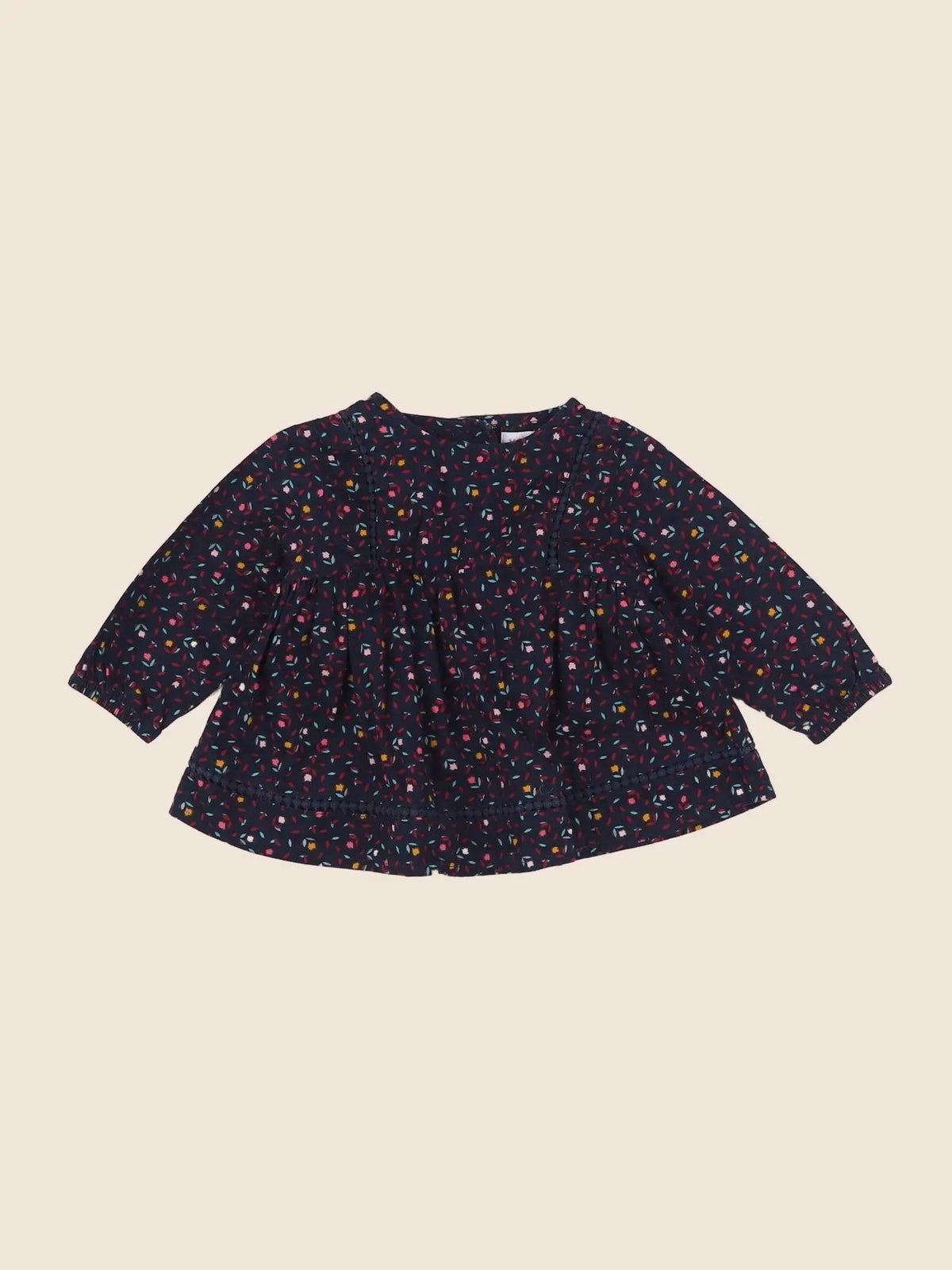Vertbaudet - blouse bleu - 6 mois