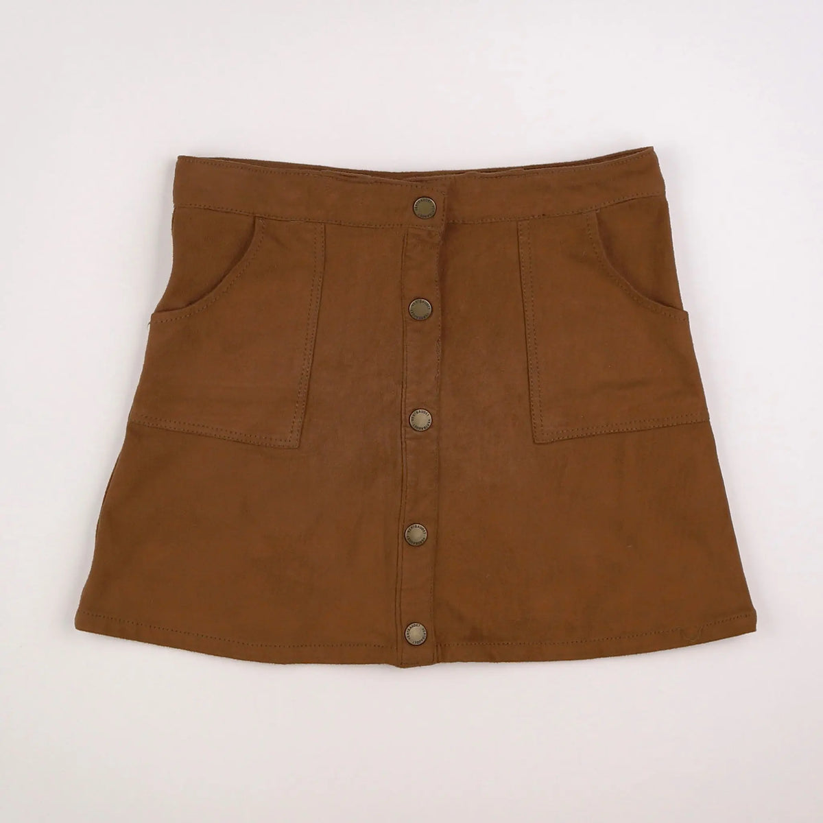 Vertbaudet - jupe marron - 10 ans