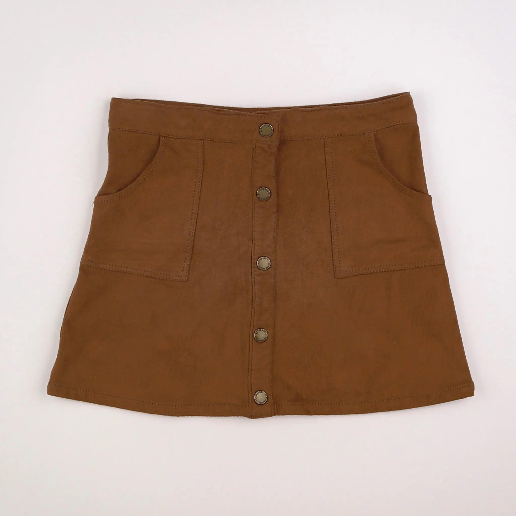 Vertbaudet - jupe marron - 10 ans