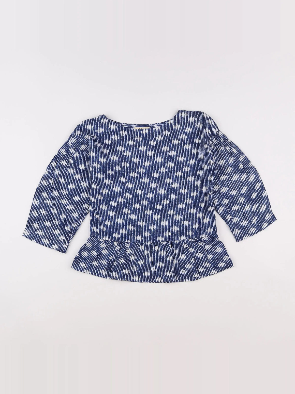 Bellerose - blouse bleu - 6 ans