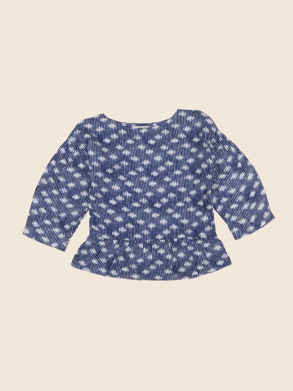 Bellerose - blouse bleu - 6 ans