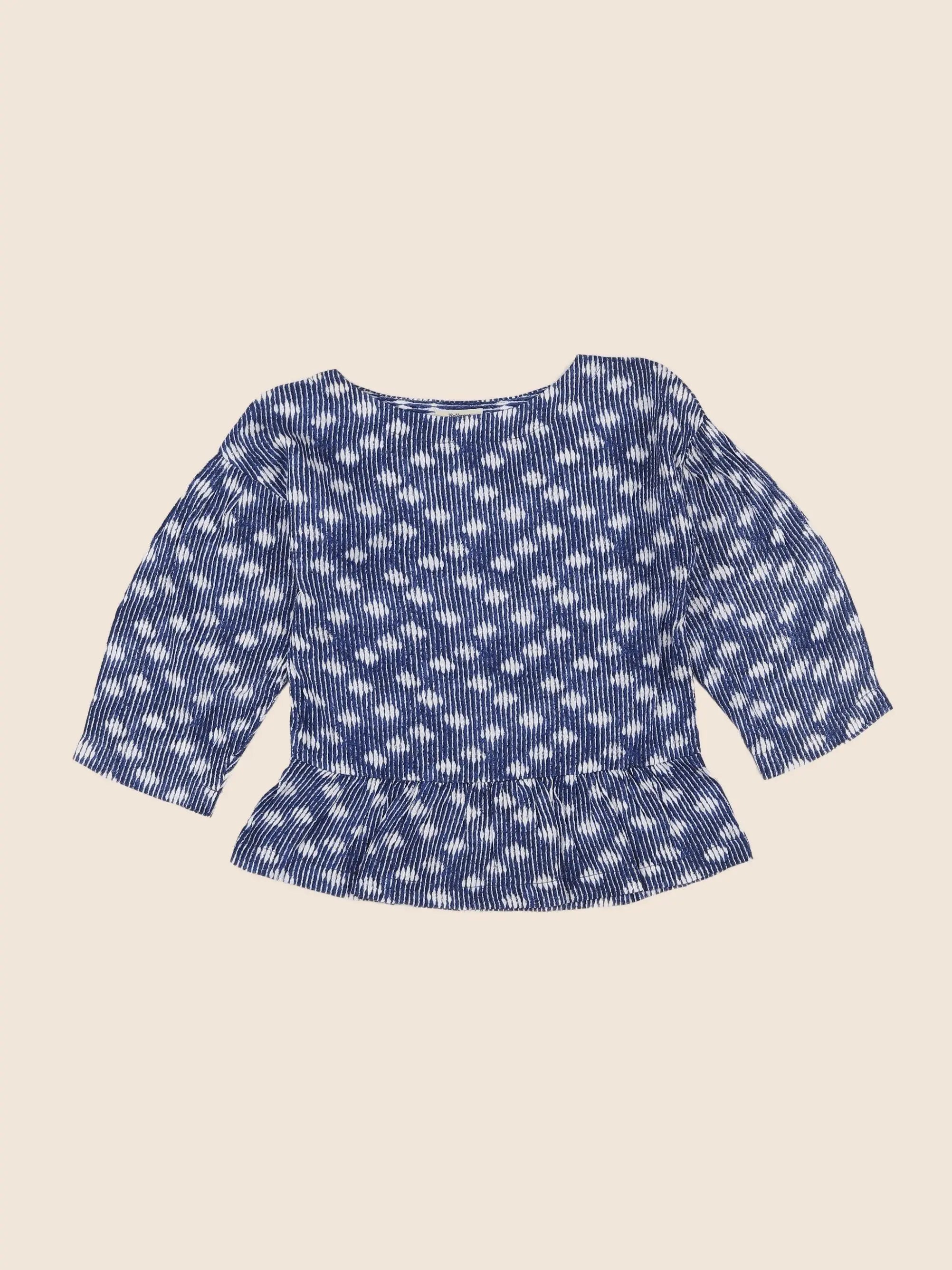Bellerose - blouse bleu - 6 ans