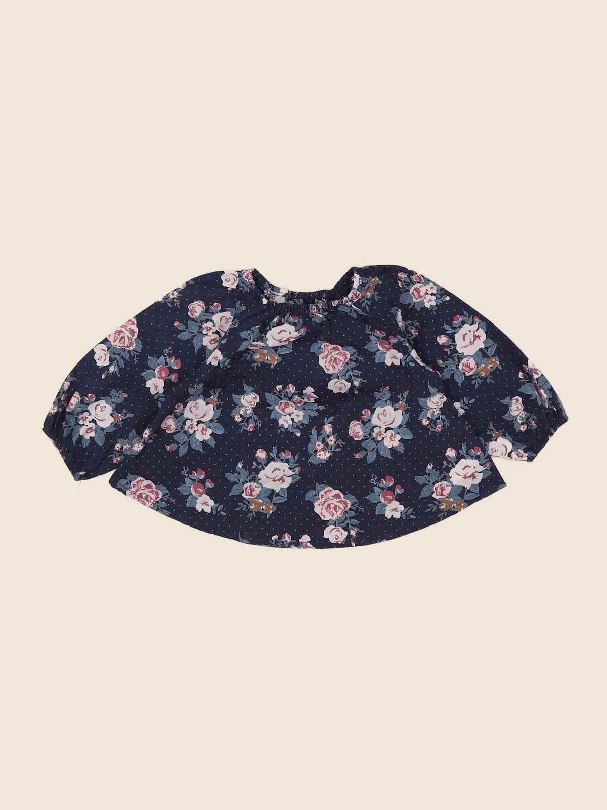 Vertbaudet - blouse bleu - 6 mois