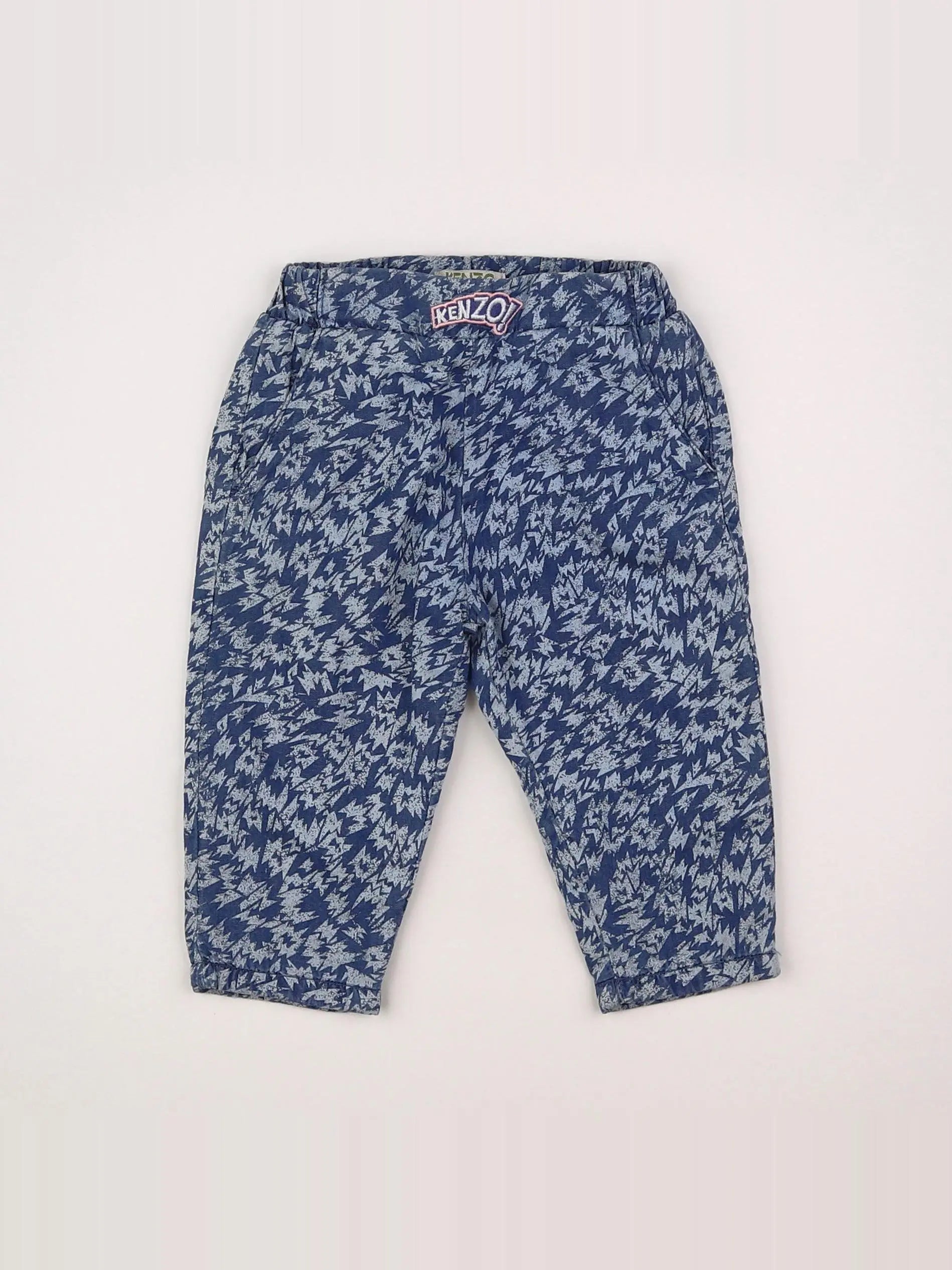 Kenzo - sarouel bleu - 6 mois