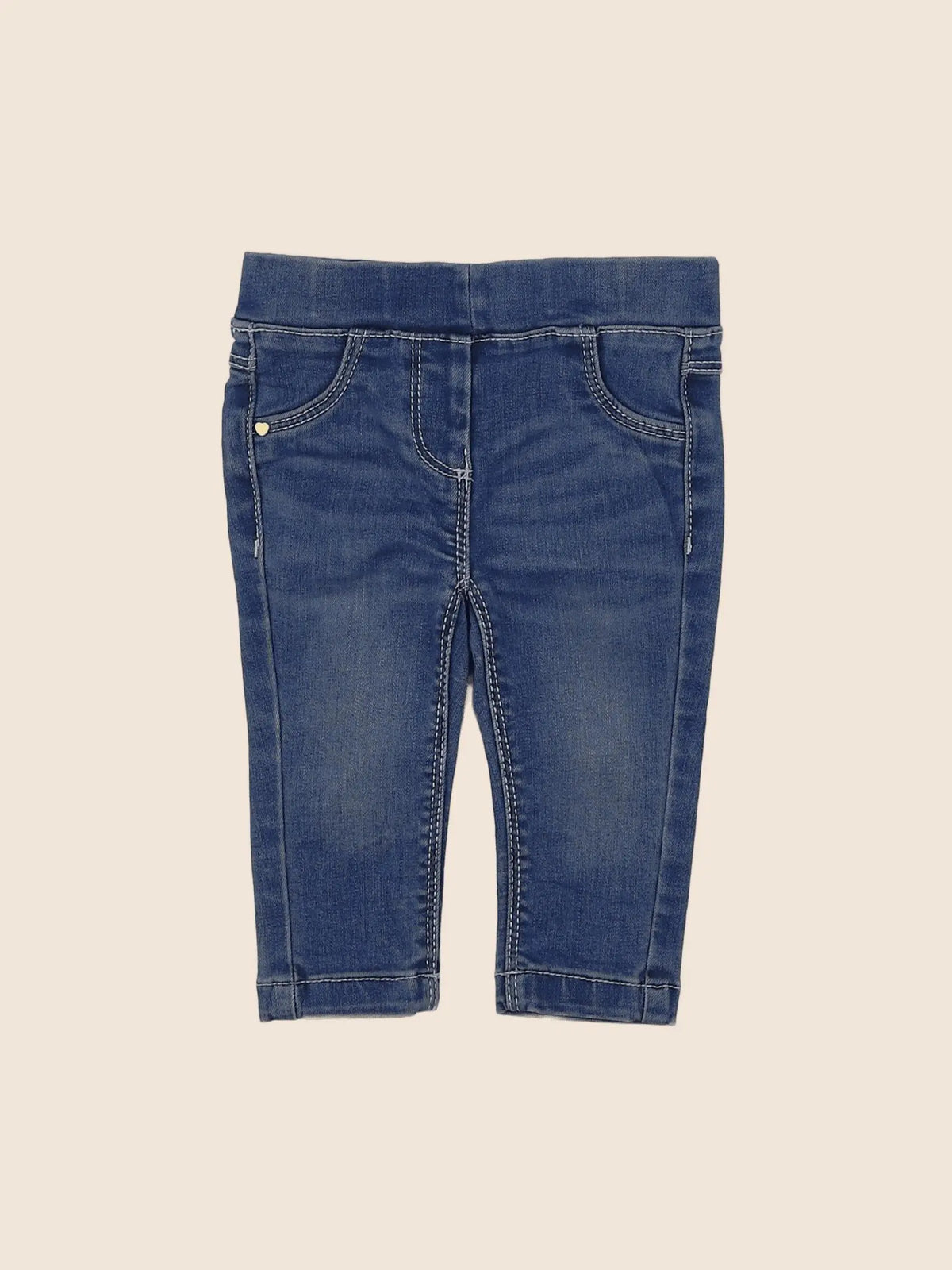 Tape à l'oeil - jegging bleu - 6 mois
