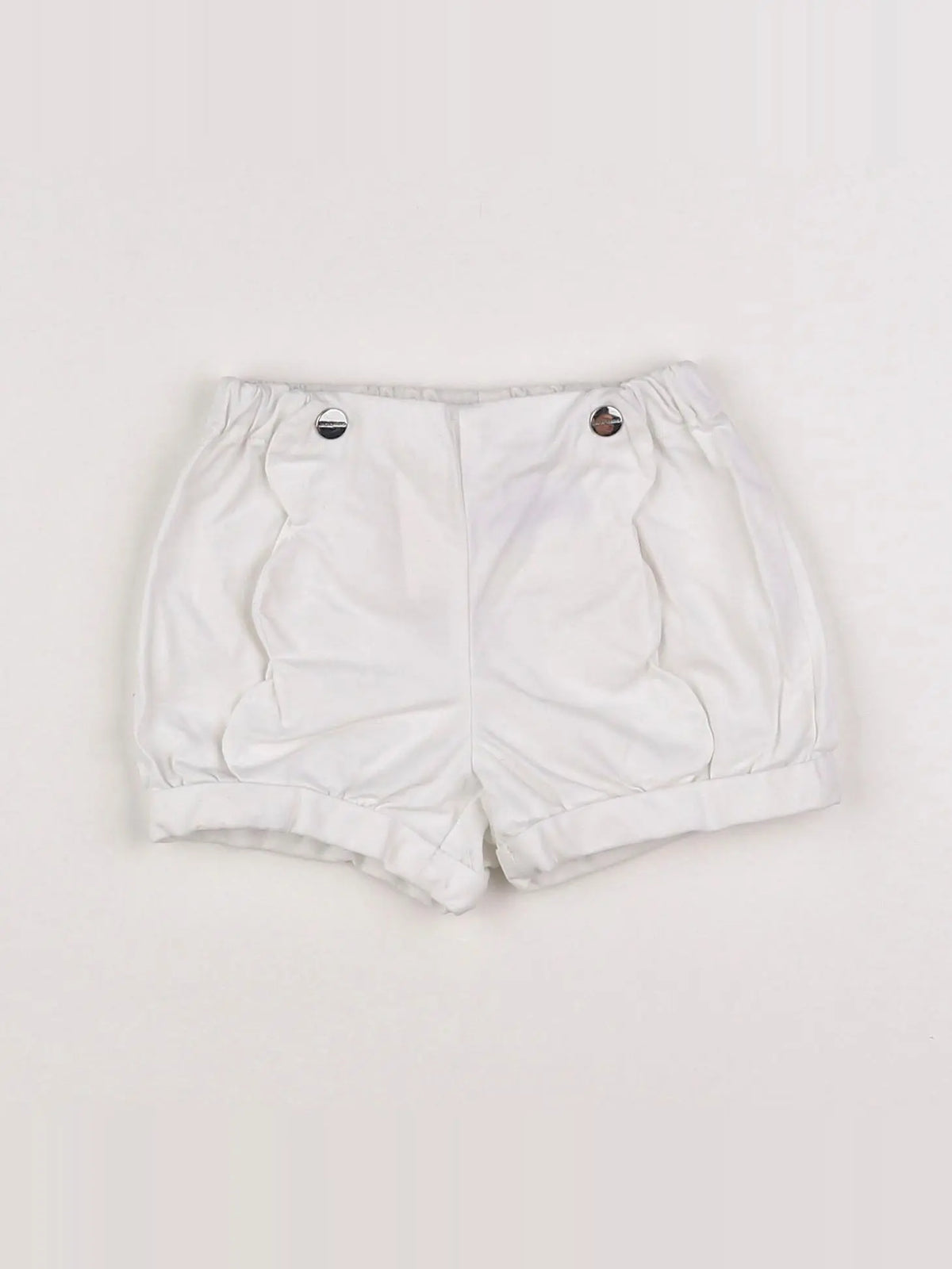 Jacadi - short blanc - 6 mois