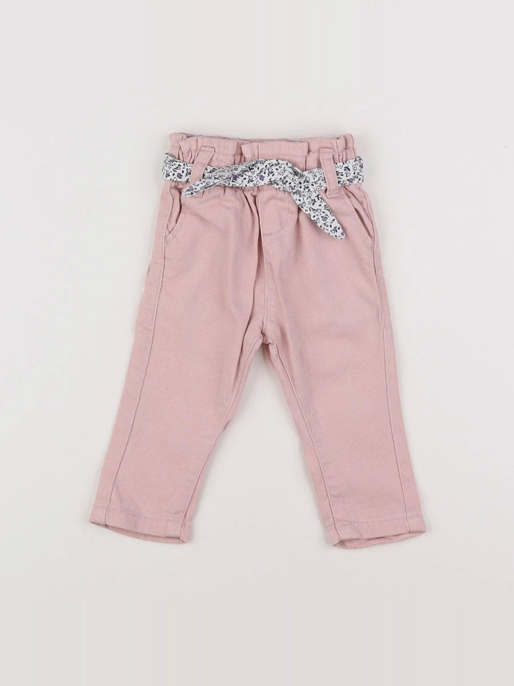 Vertbaudet - jean rose - 3 mois