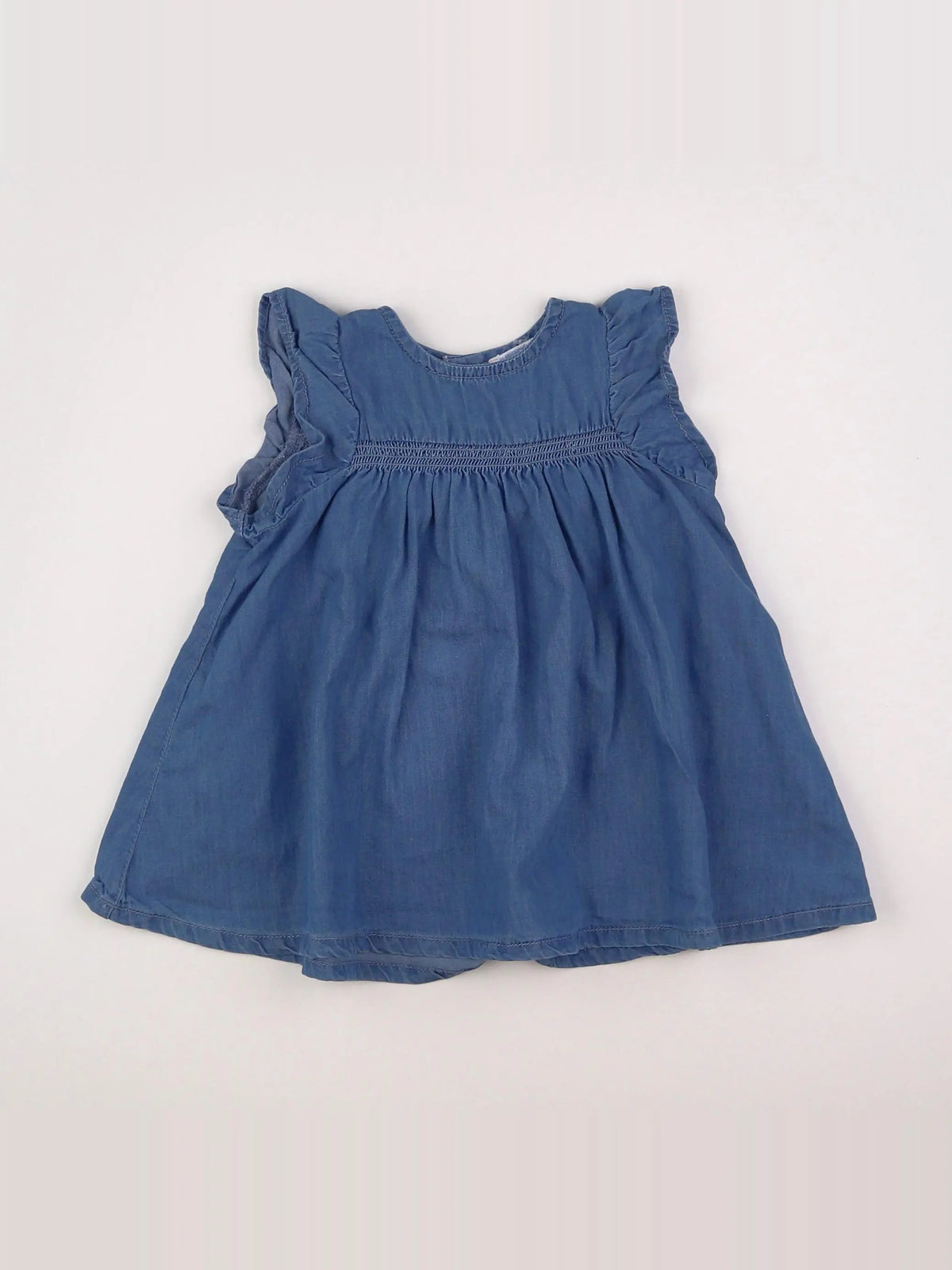 Boutchou - robe bleu - 6 mois