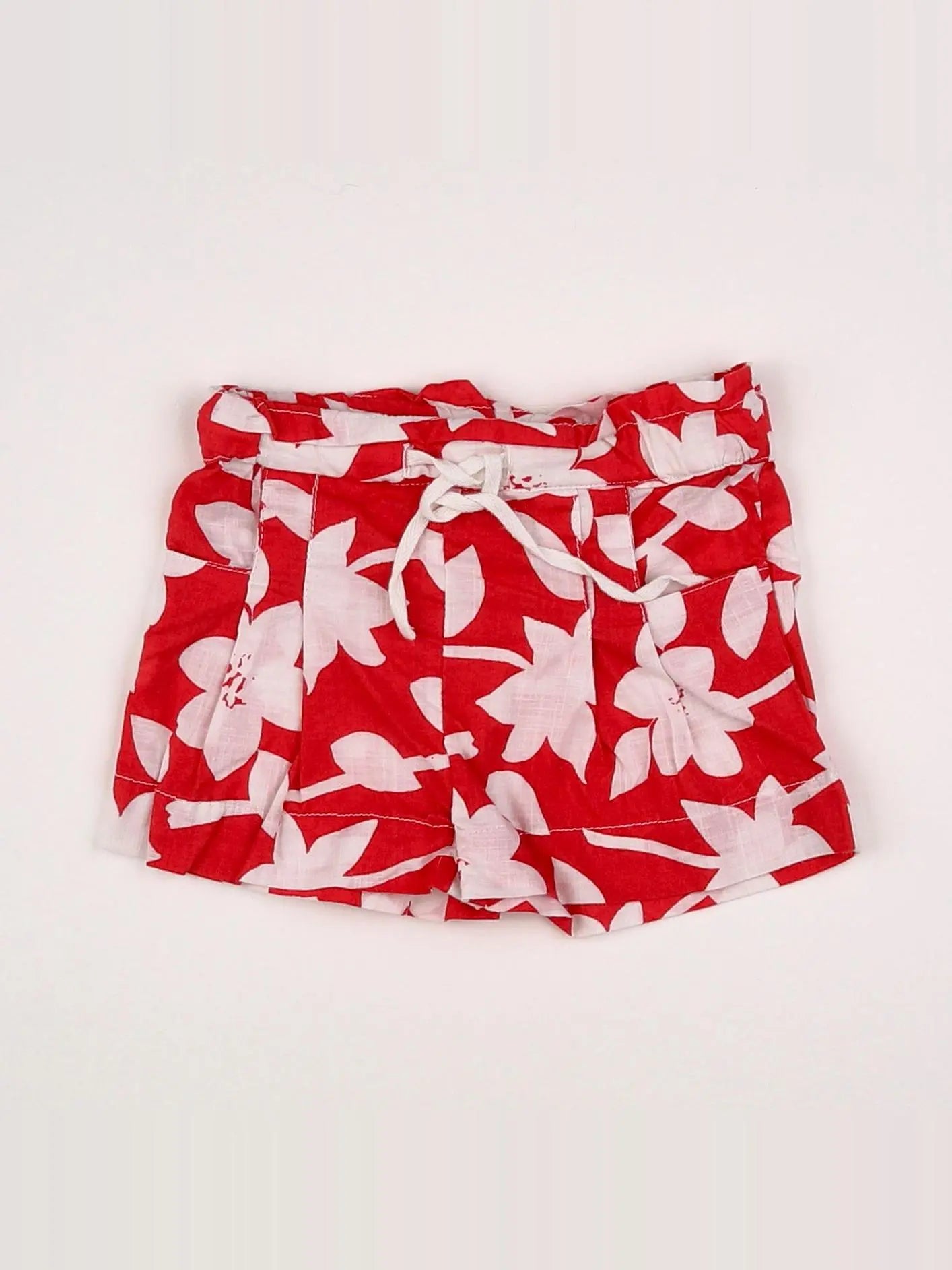 Boutchou - short rouge - 6 mois