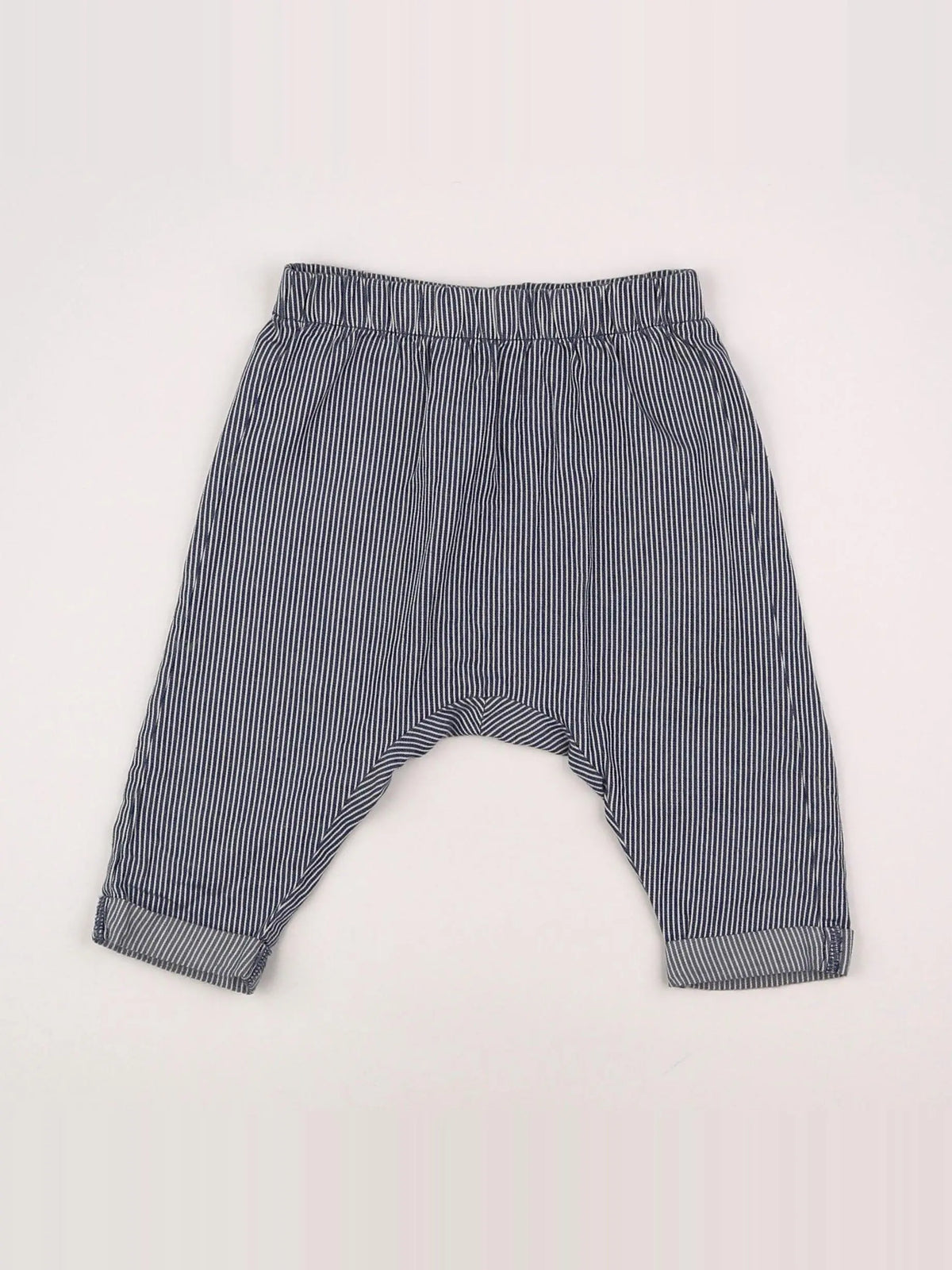 Moulin Roty - pantalon bleu - 6 mois