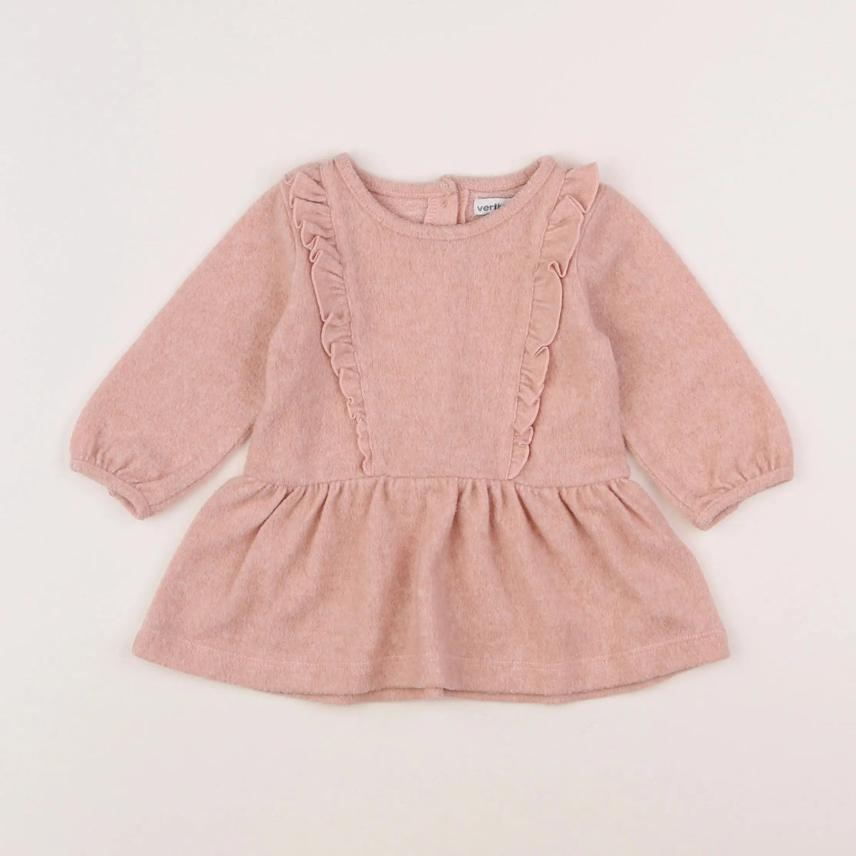 Vertbaudet - robe rose - 6 mois