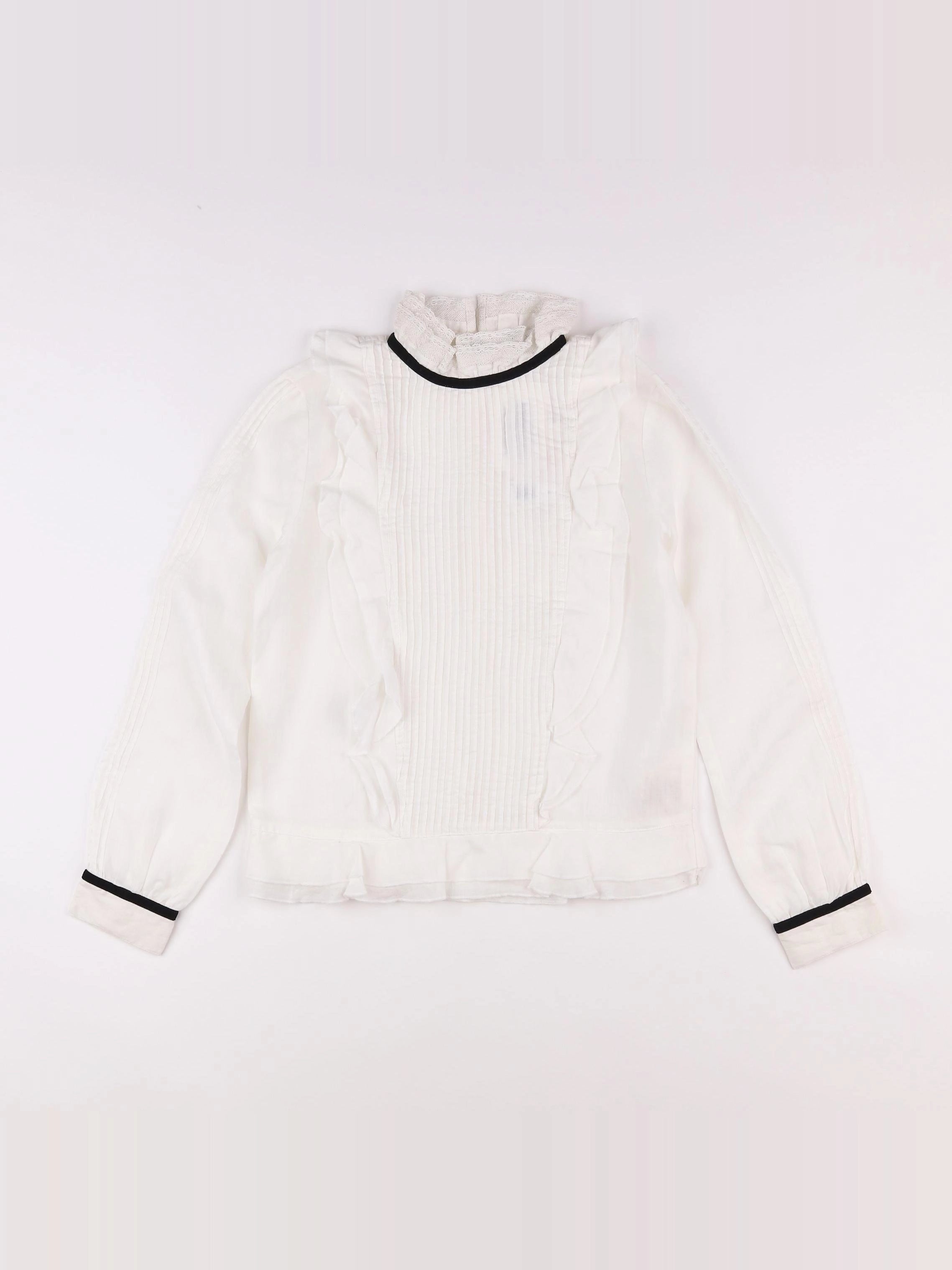 Les coyotes de Paris - blouse blanc - 12 ans