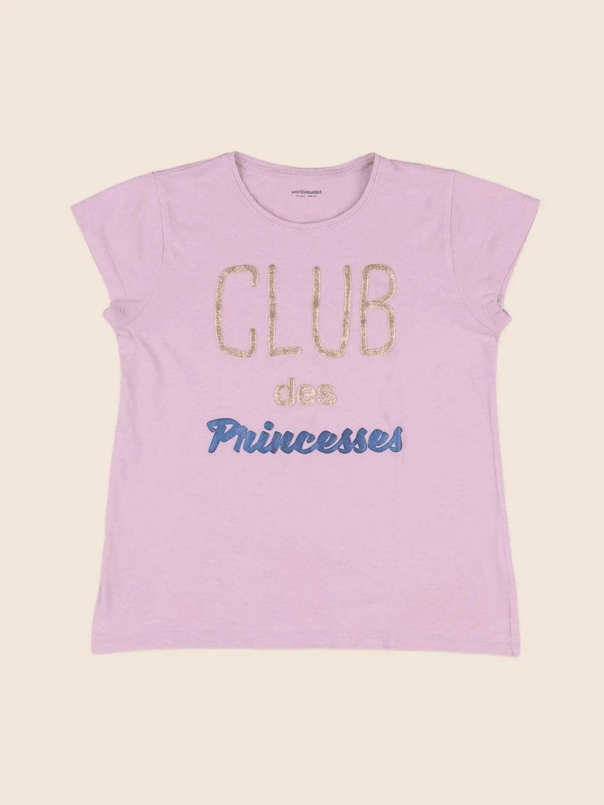 Vertbaudet - tee-shirt violet - 10 ans