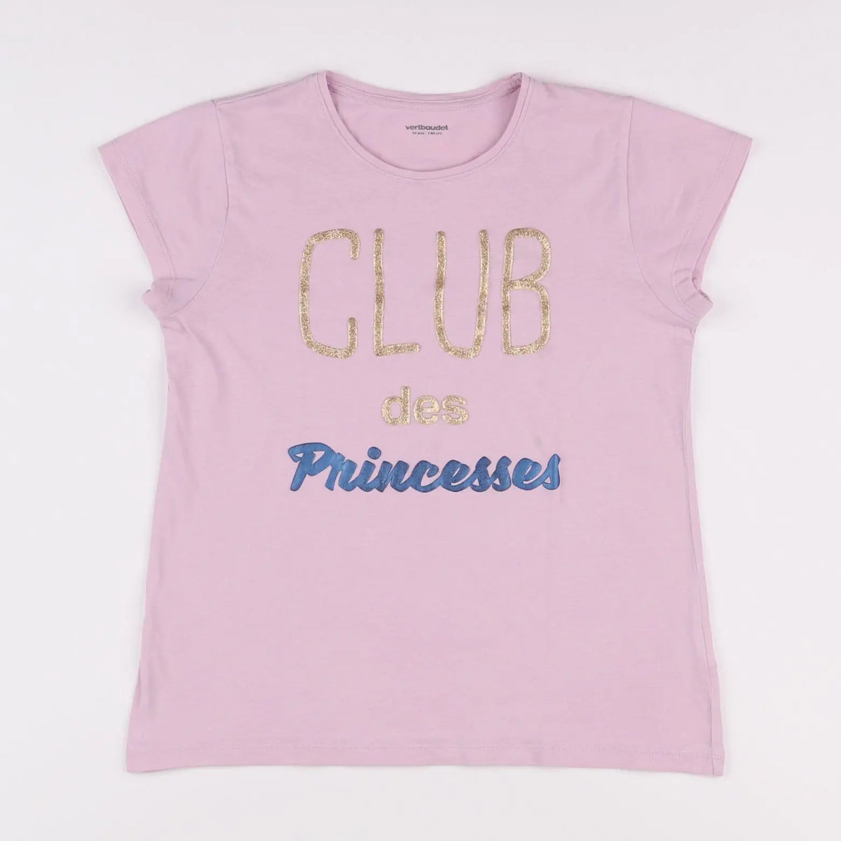 Vertbaudet - tee-shirt violet - 10 ans