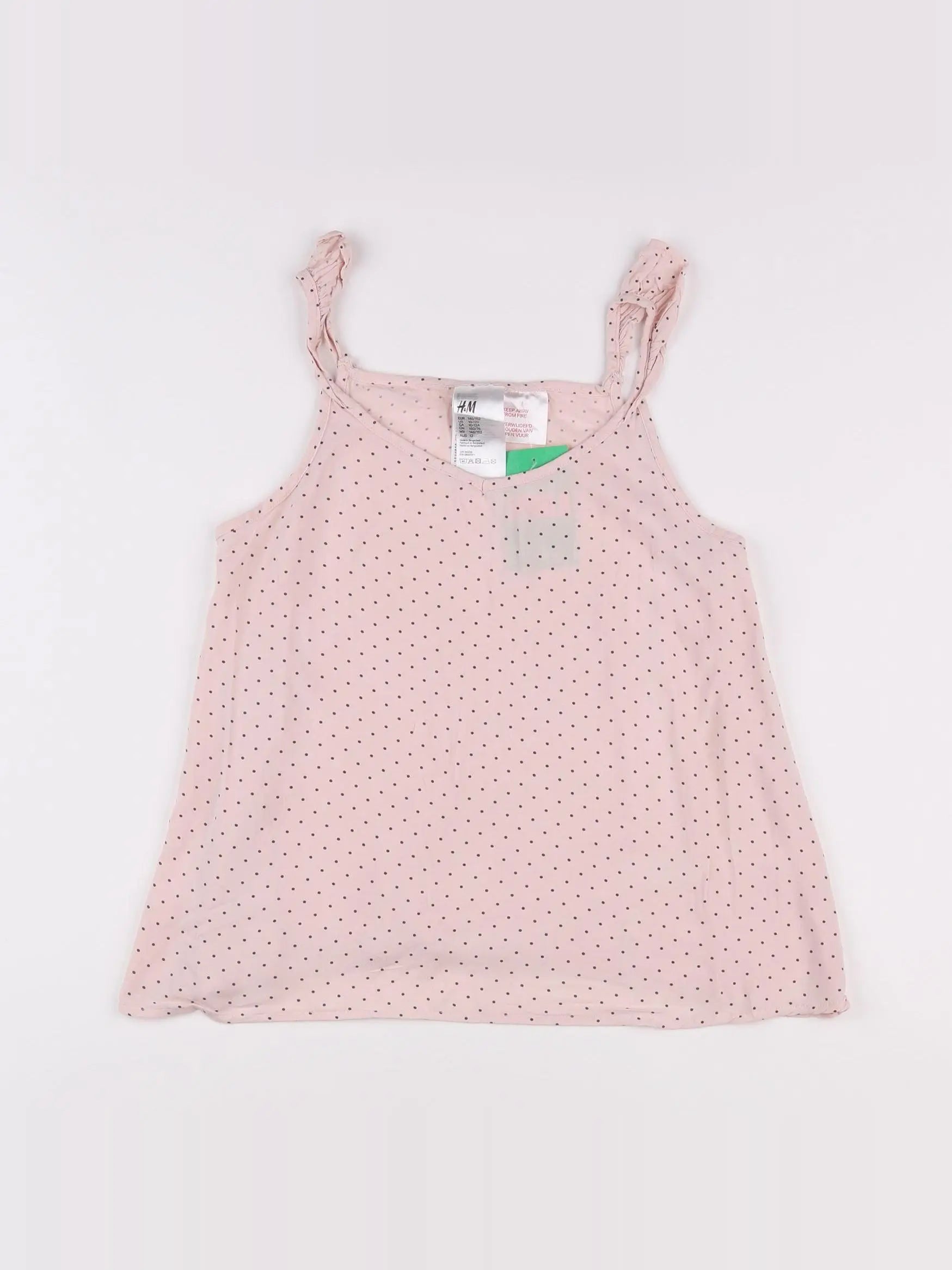H&M - blouse rose - 10/12 ans