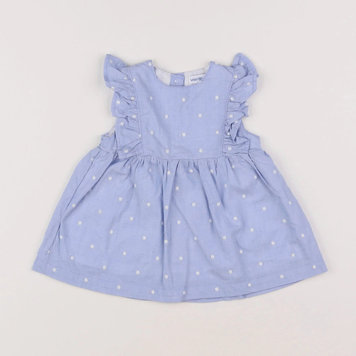 Vertbaudet - robe bleu - 3 mois